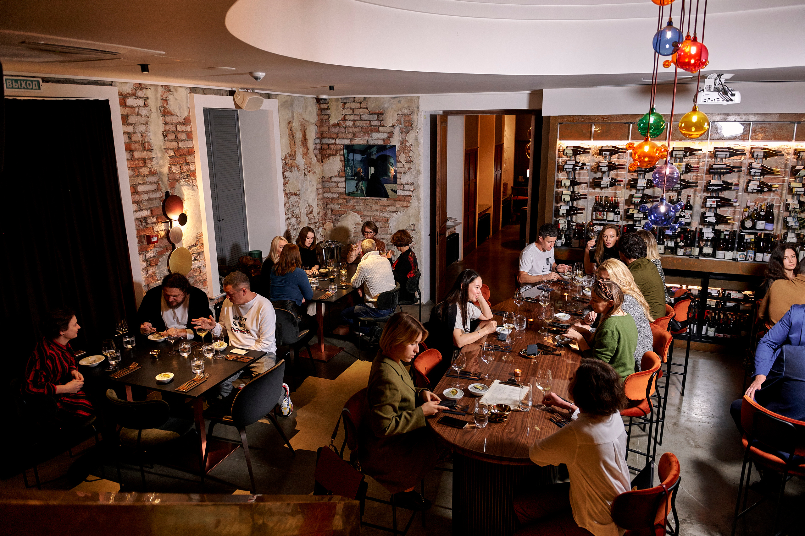 Sekta organic wine bar. Ужин с Аланом Бигати. Фотограф Постольник Дарья