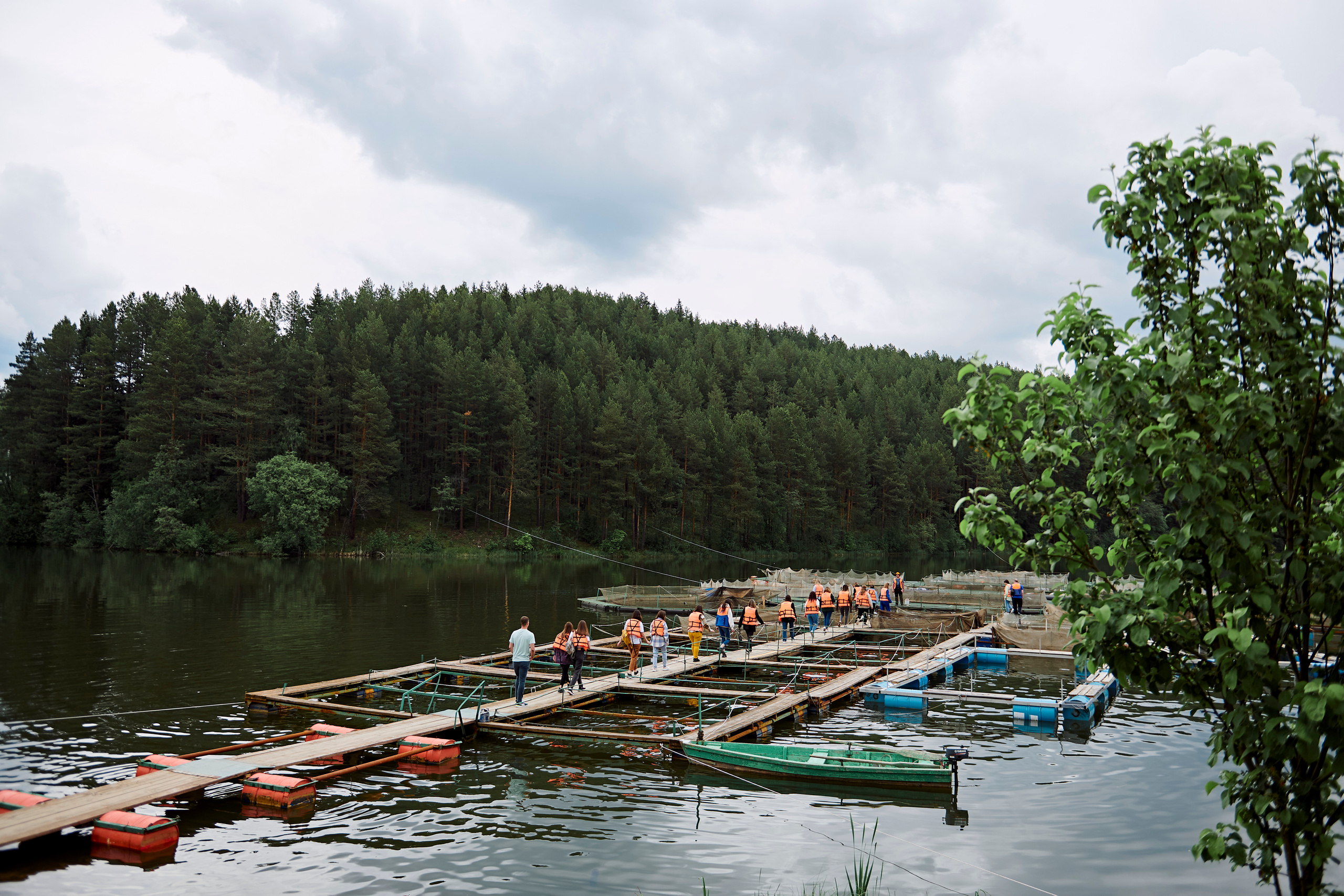 Летний ужин на природе с тремя шефами. Фотограф Постольник Дарья