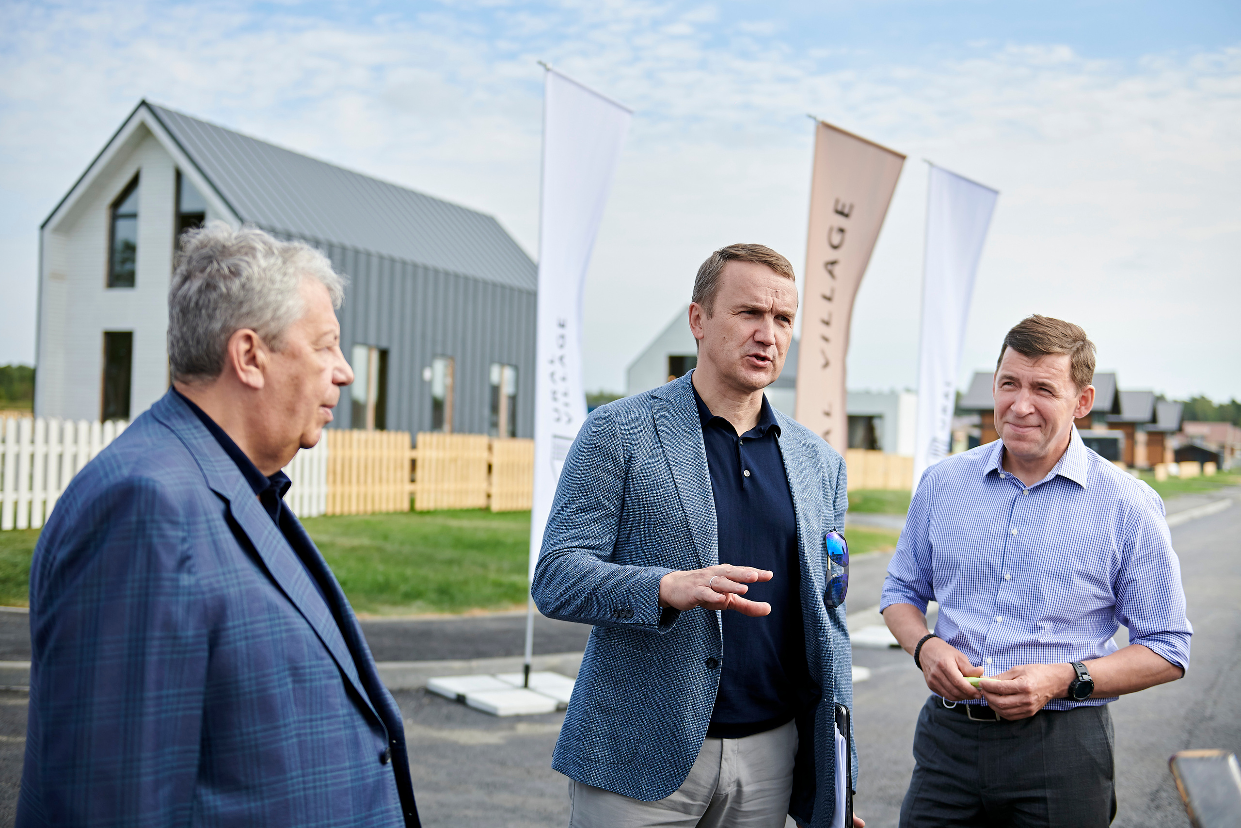 Выставка технологий малоэтажного жилищного строительства Ural Village. Фотограф Постольник Дарья