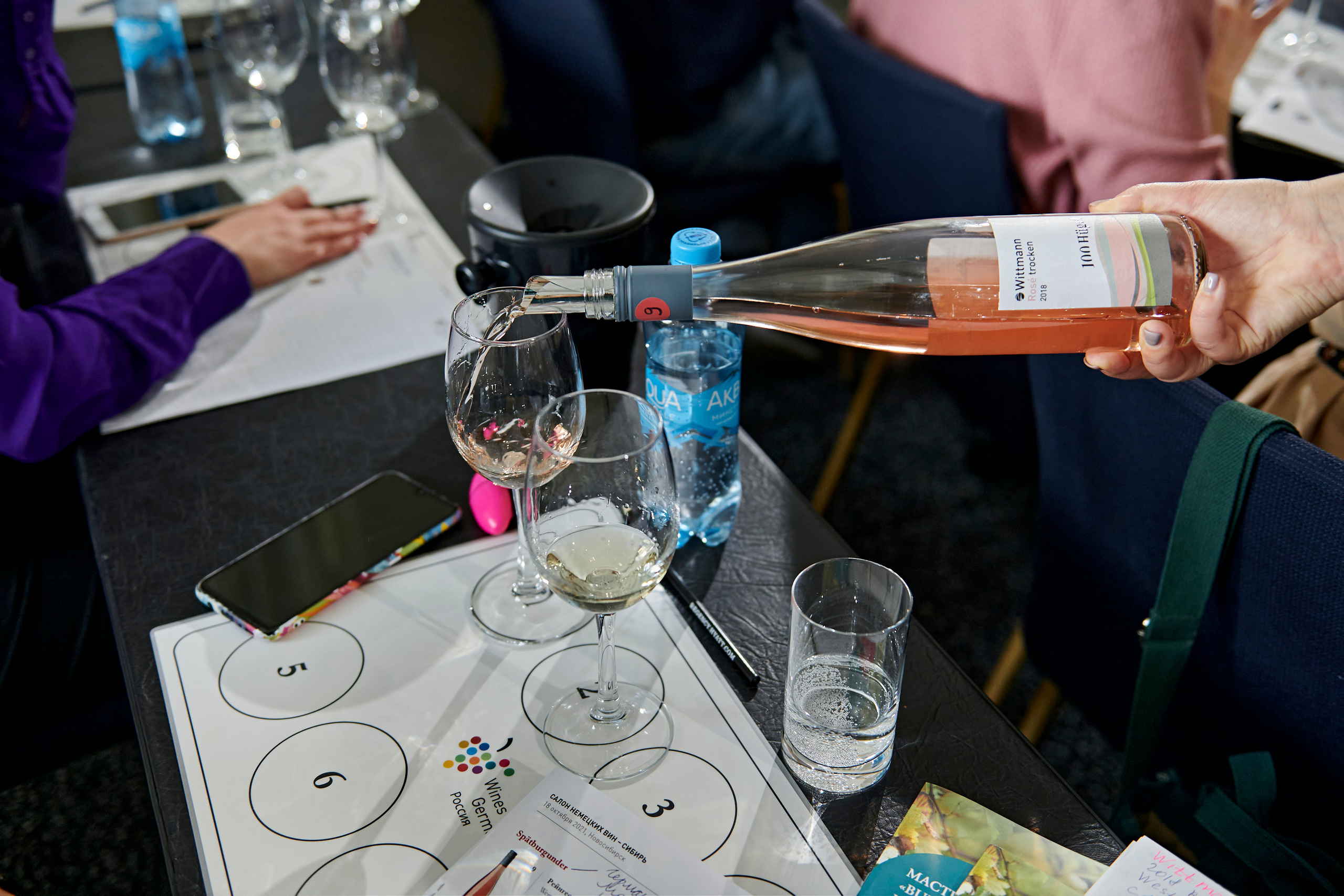 Винная дегустация для сомелье. Фотограф Постольник Дарья