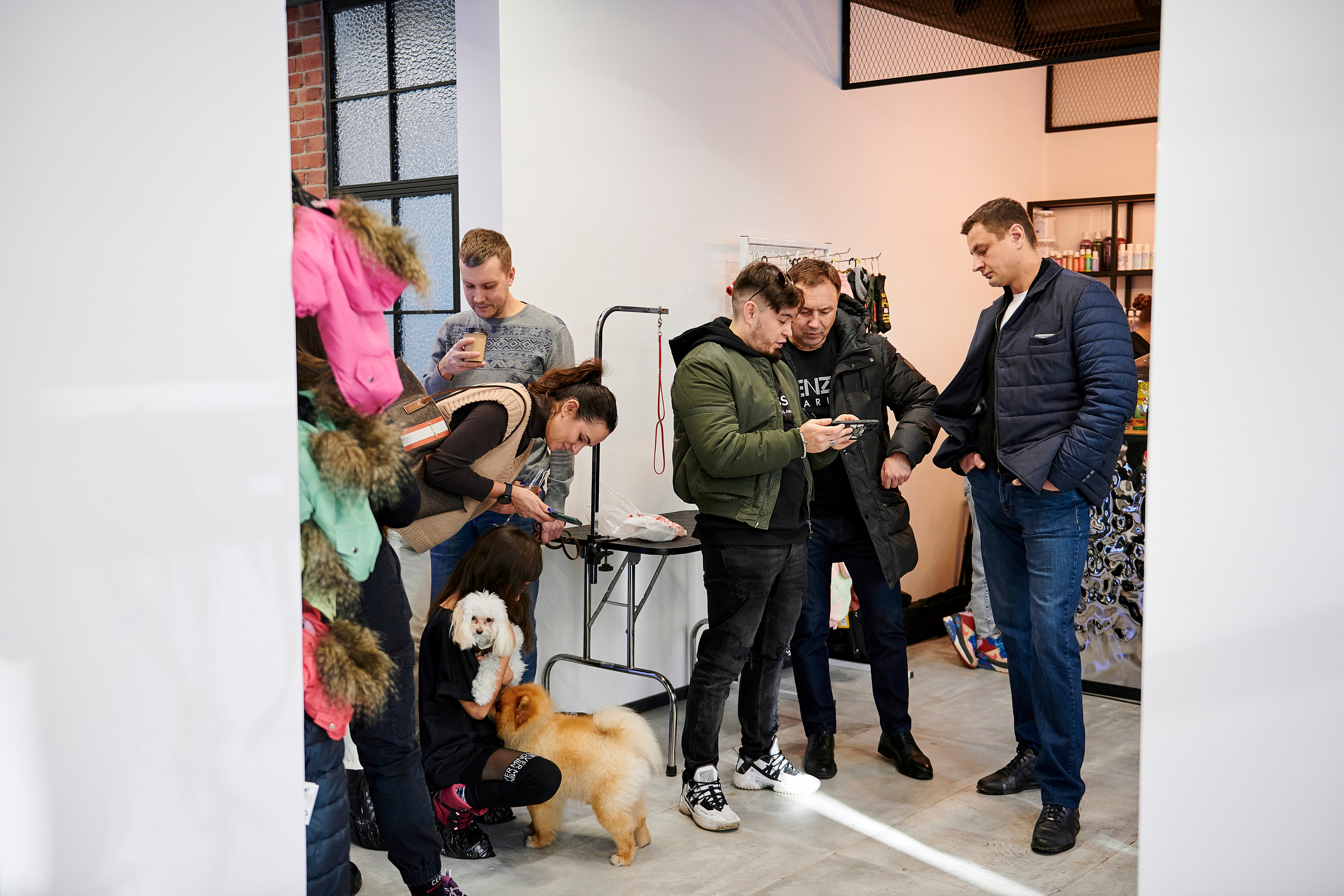 Открытие салона-магазина для животных People & Pets. Фотограф Постольник Дарья