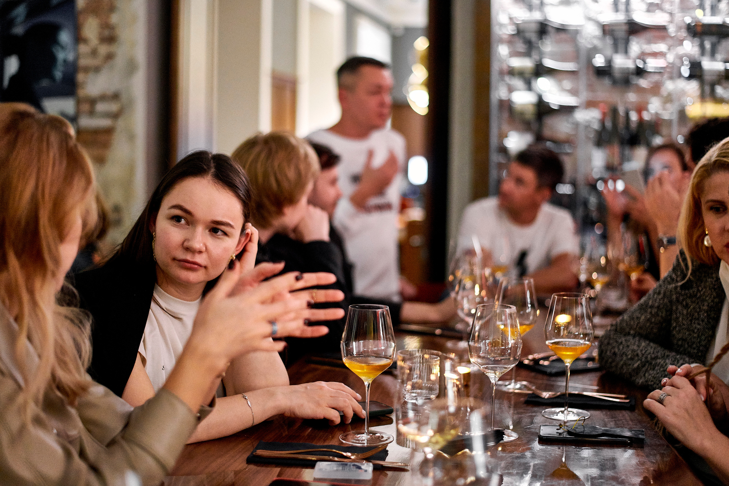 Sekta organic wine bar. Ужин с Аланом Бигати. Фотограф Постольник Дарья