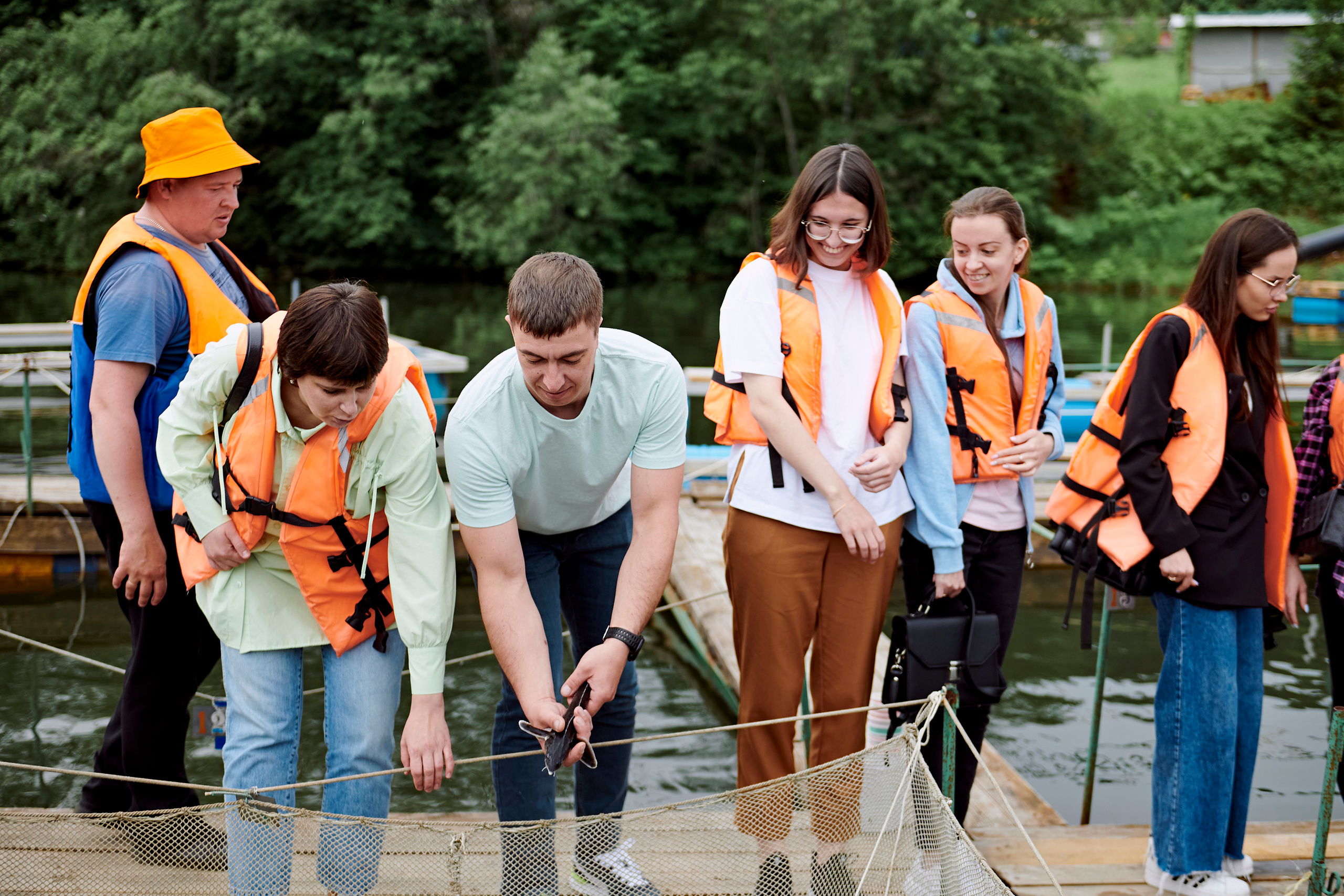 Летний ужин на природе с тремя шефами. Фотограф Постольник Дарья