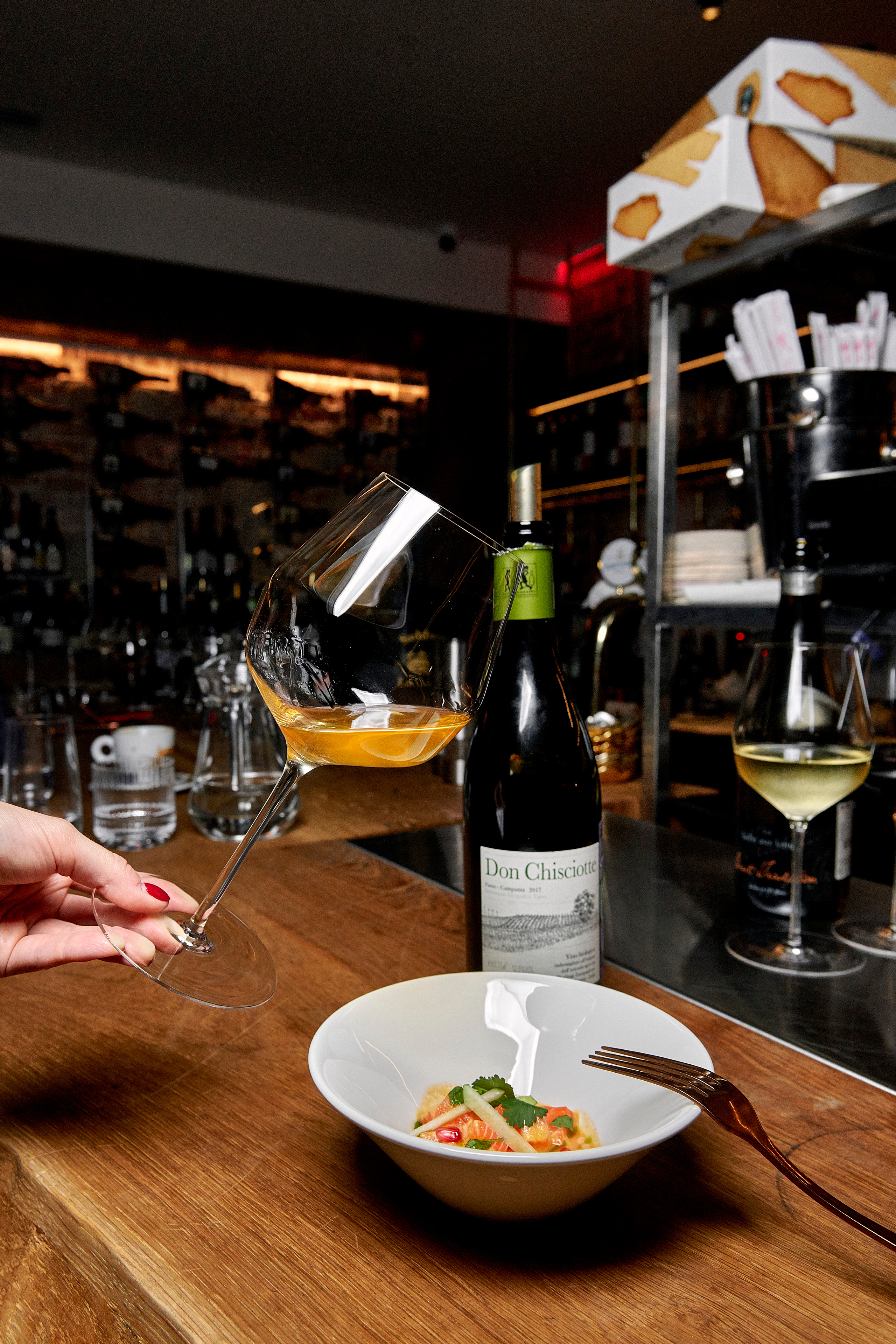 Sekta organic wine bar. Ужин с Аланом Бигати. Фотограф Постольник Дарья