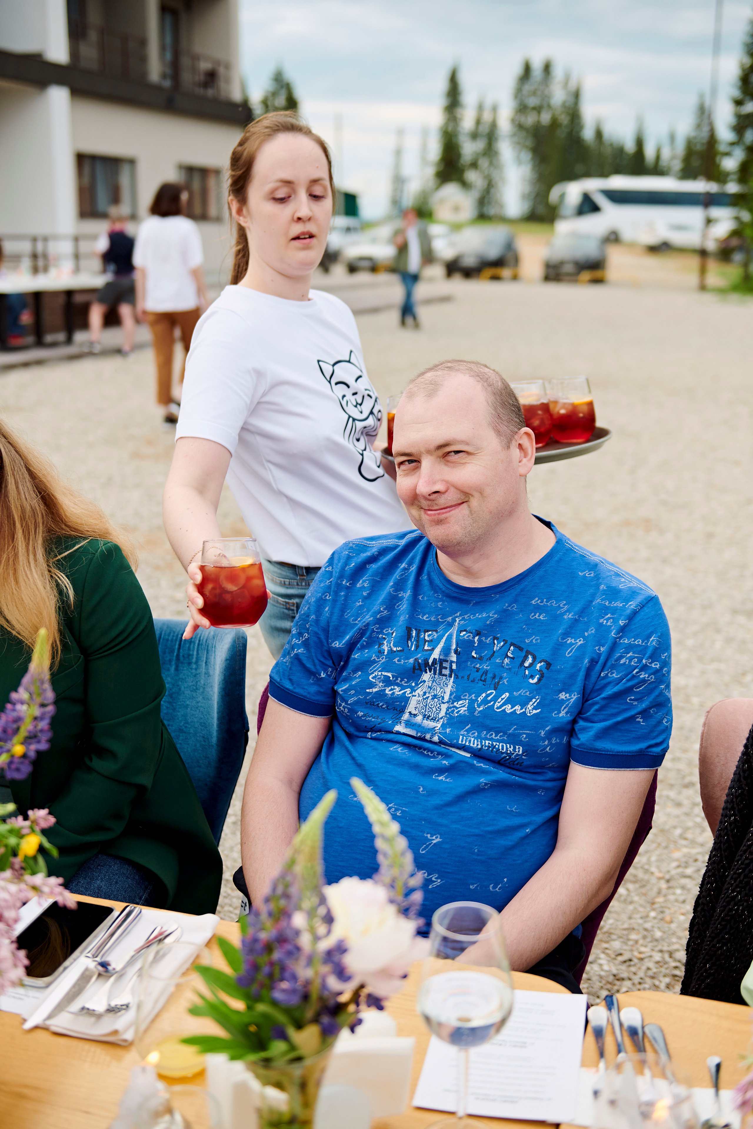 Летний ужин на природе с тремя шефами. Фотограф Постольник Дарья