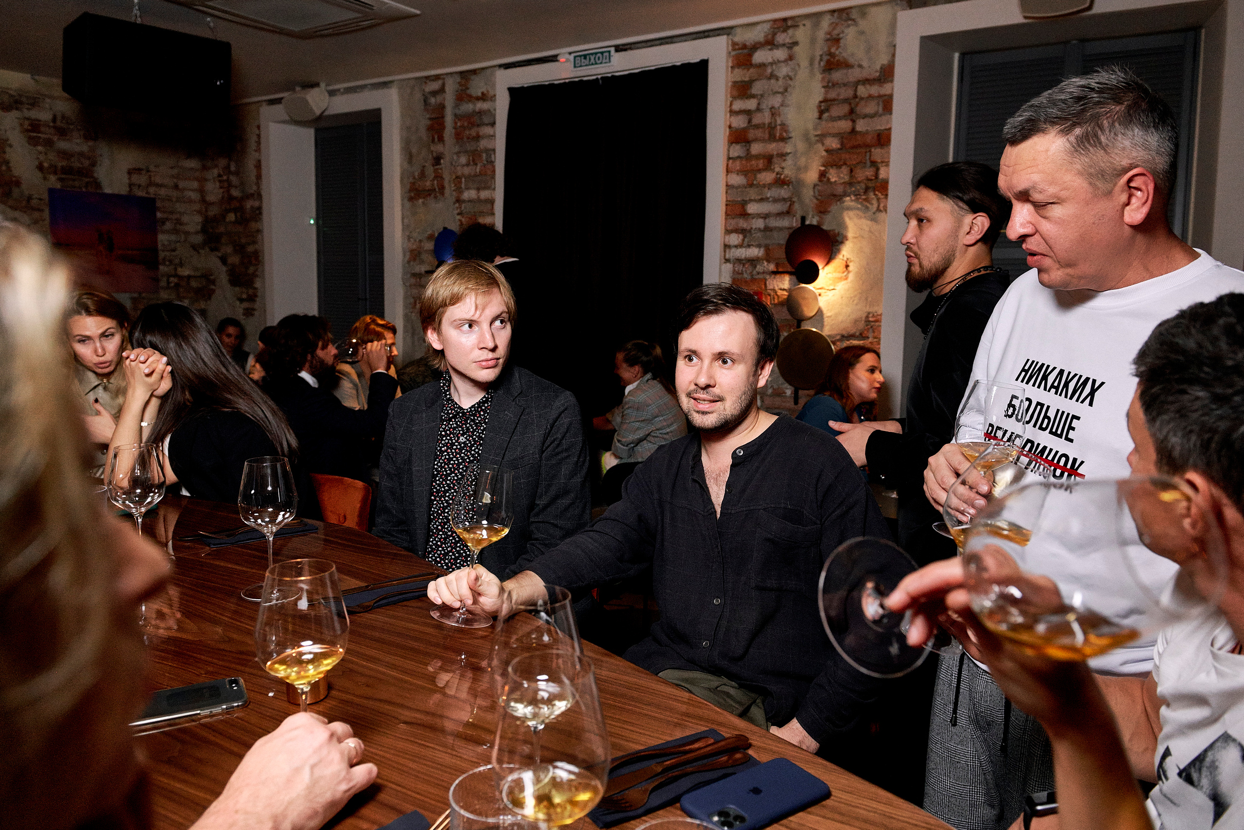 Sekta organic wine bar. Ужин с Аланом Бигати. Фотограф Постольник Дарья