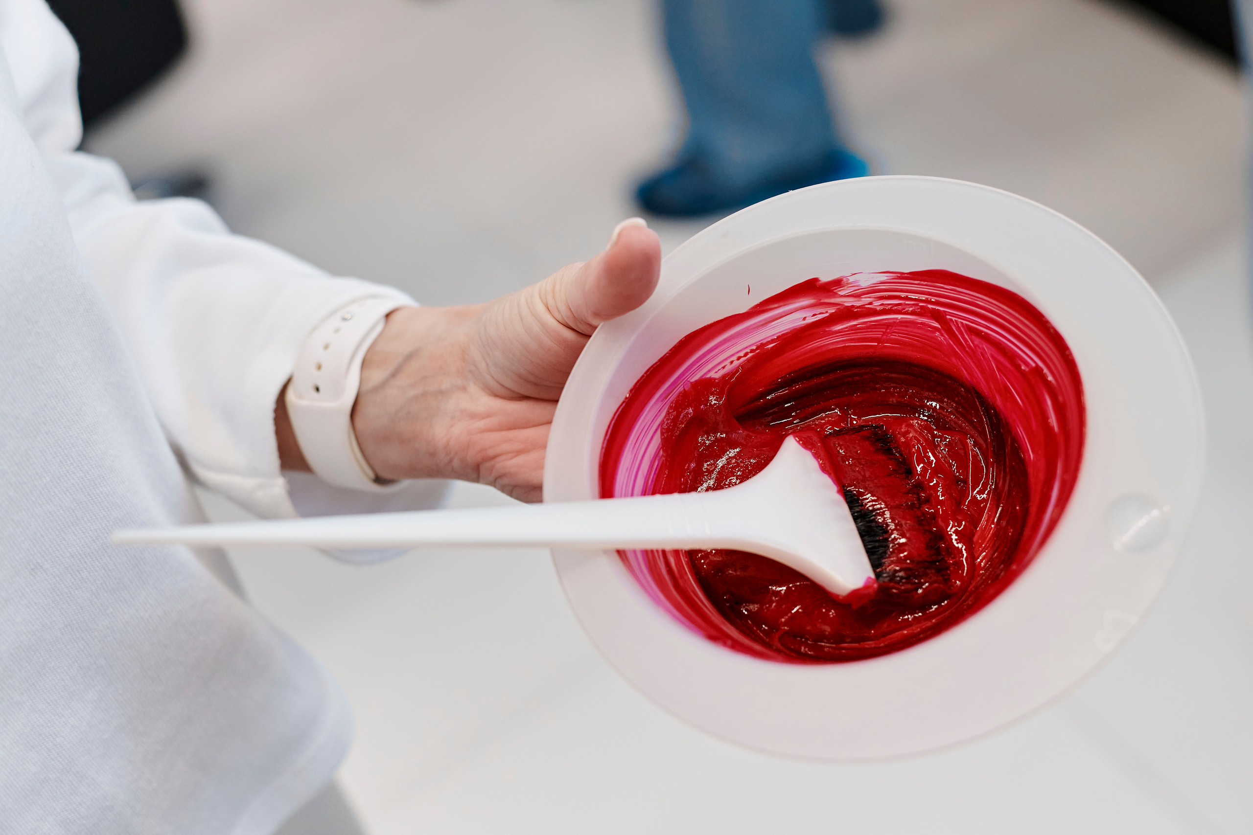 Мастер-класс по окрашиваниям и укладкам от Matrix. Фотограф Постольник Дарья