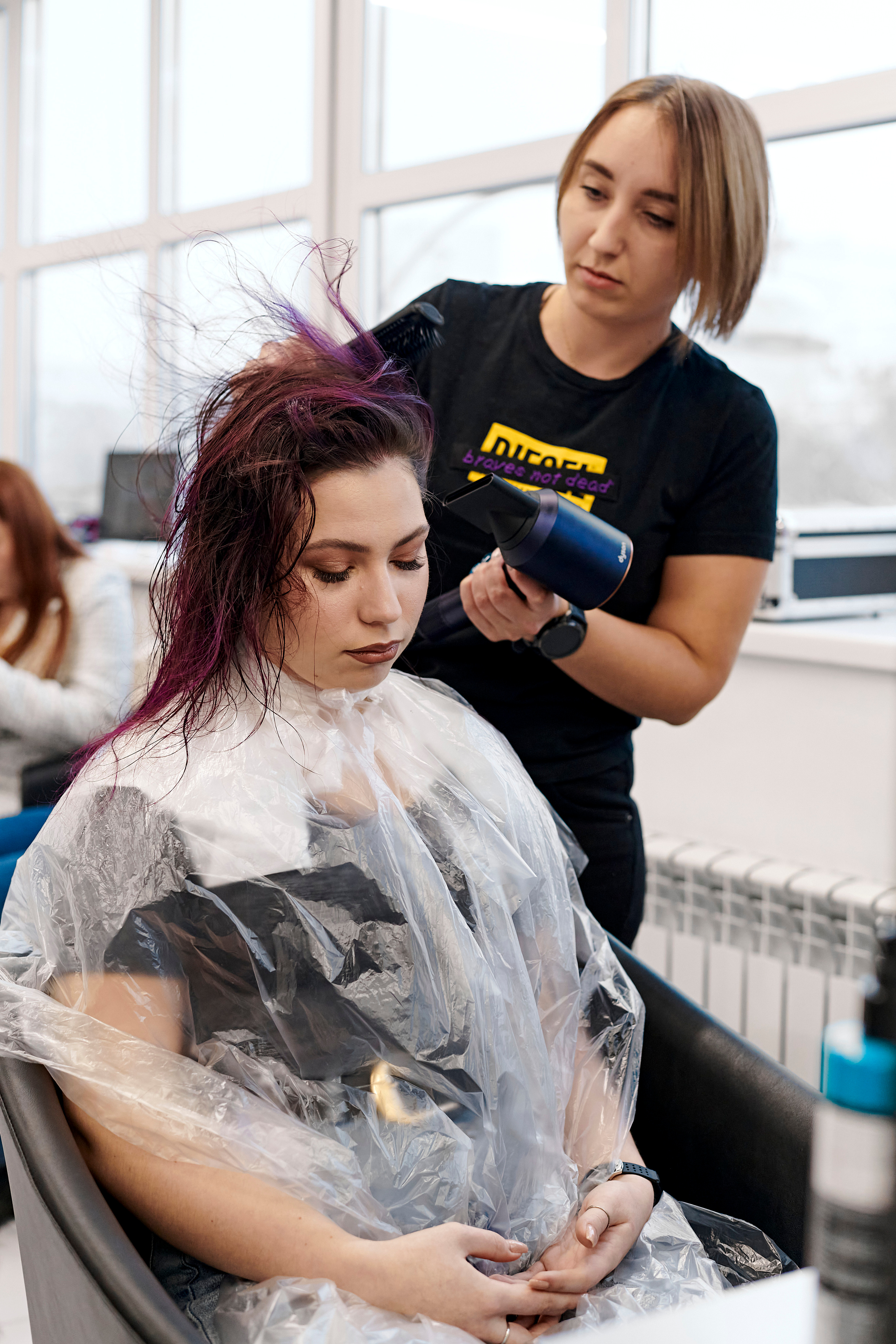 Мастер-класс по окрашиваниям и укладкам от Matrix. Фотограф Постольник Дарья