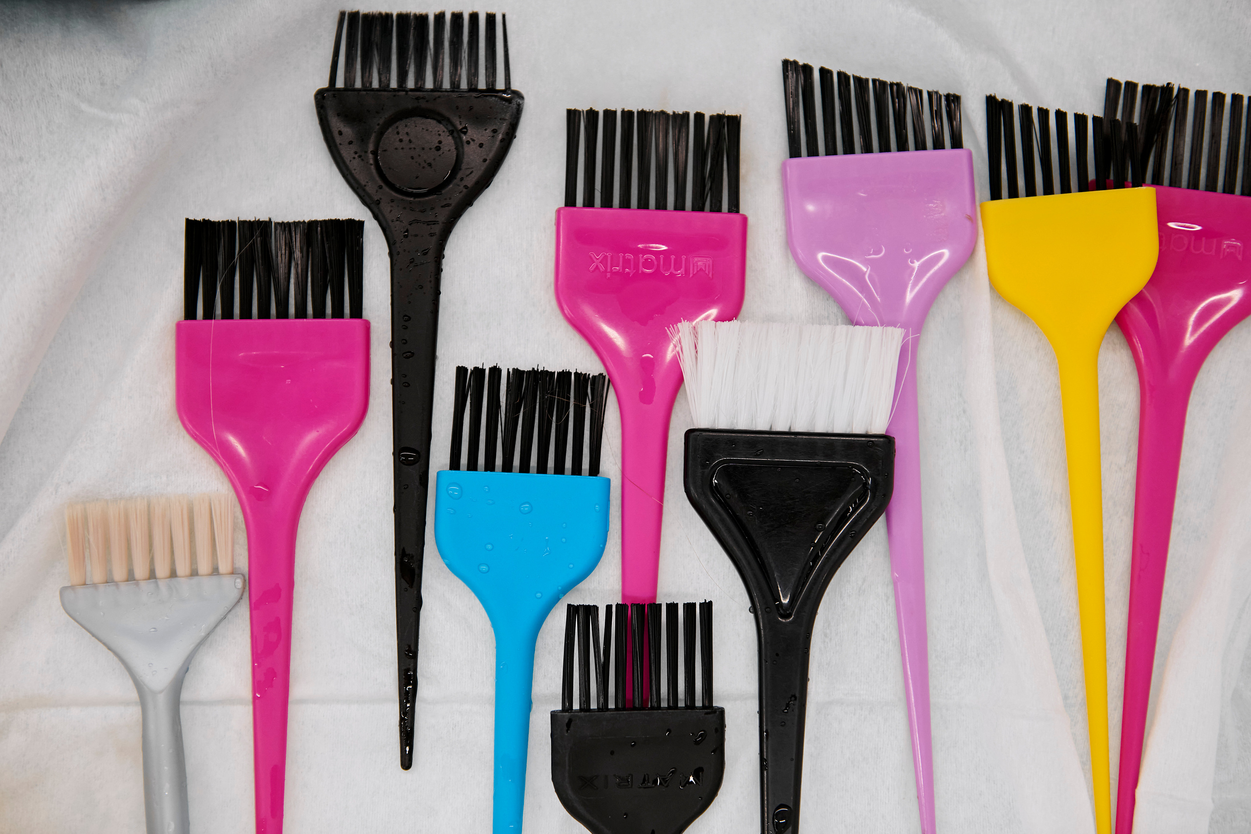 Мастер-класс по окрашиваниям и укладкам от Matrix. Фотограф Постольник Дарья