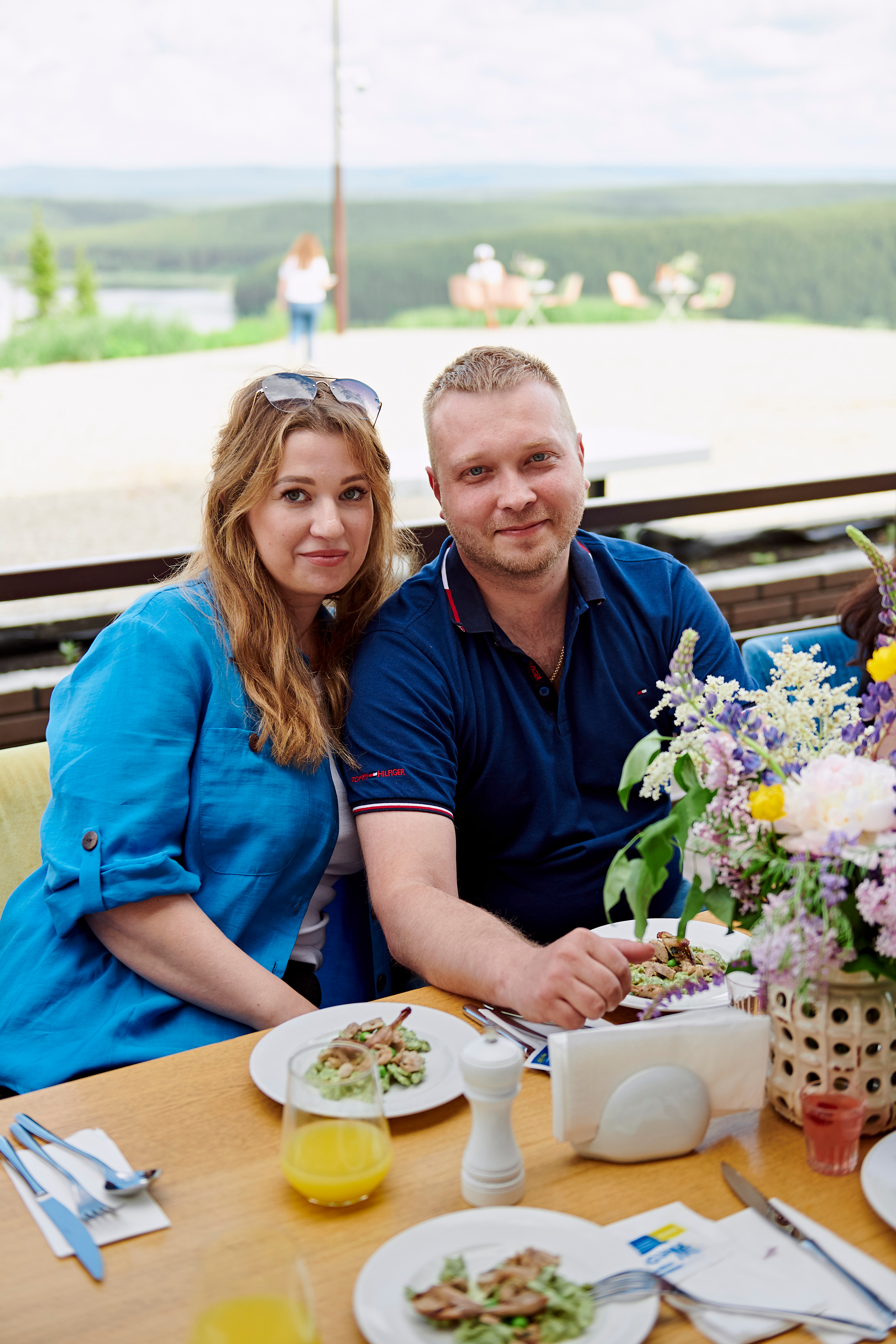 Летний ужин на природе с тремя шефами. Фотограф Постольник Дарья