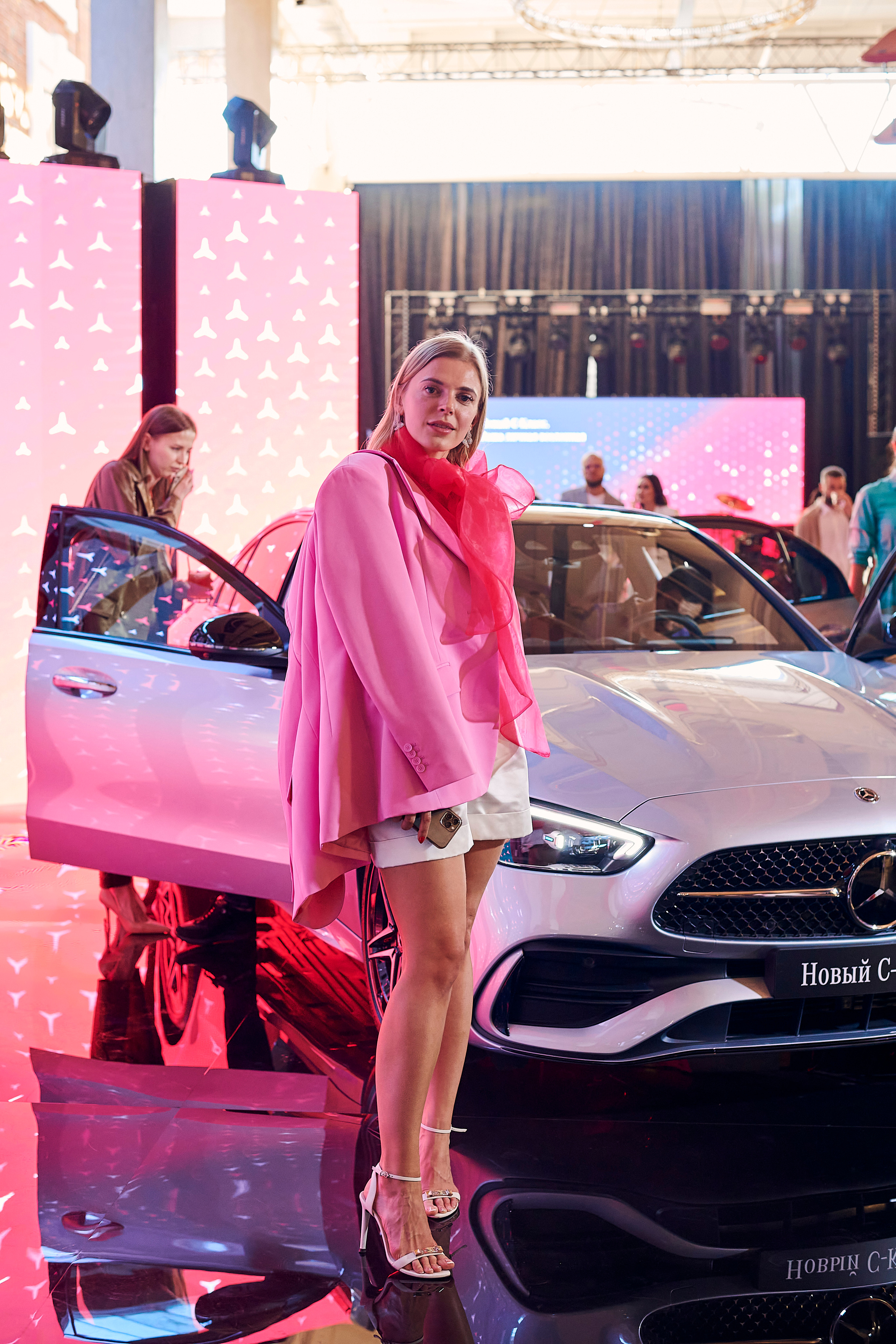 Презентация Mercedes C-класс. Фотограф Постольник Дарья