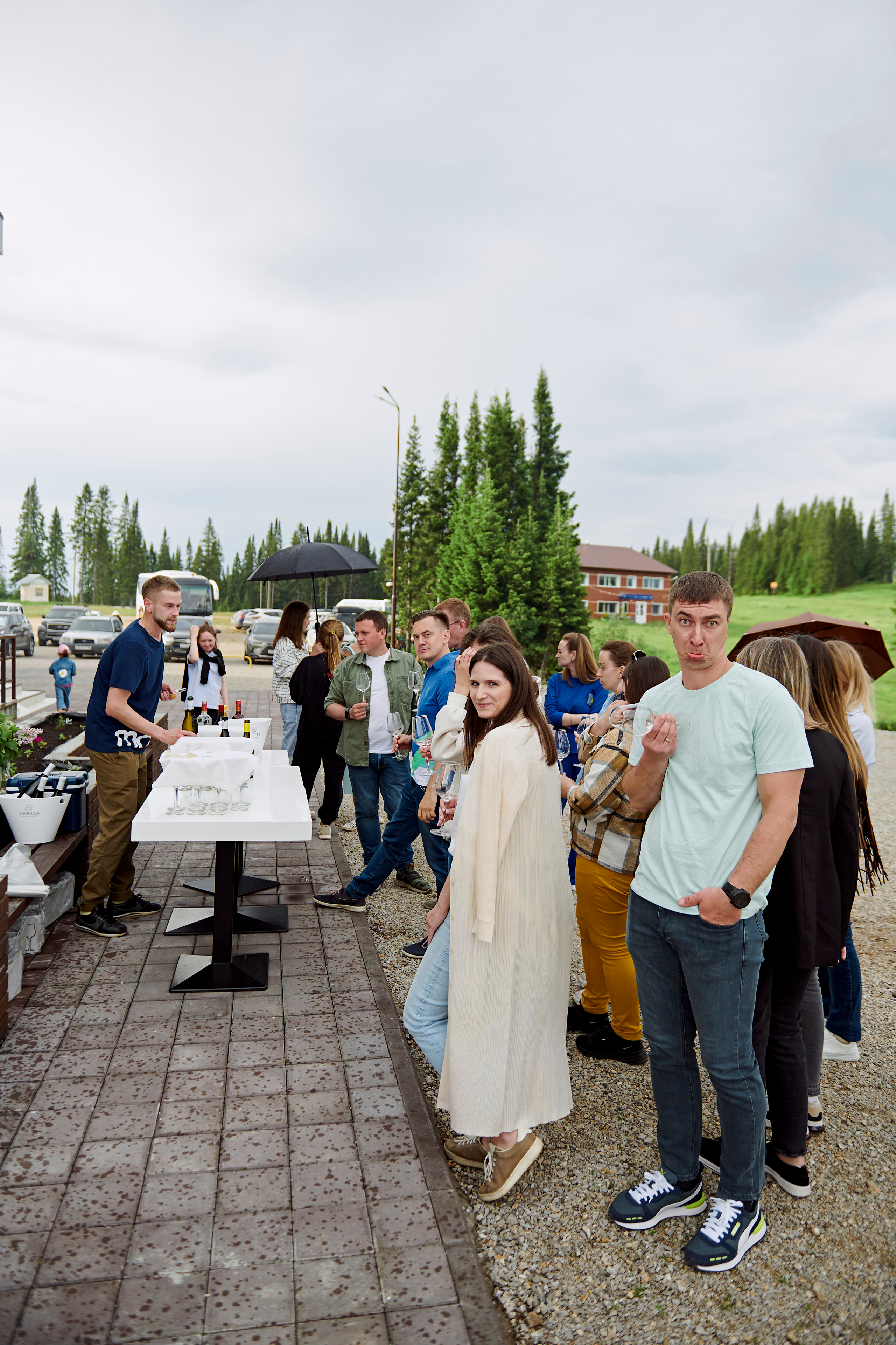 Летний ужин на природе с тремя шефами. Фотограф Постольник Дарья