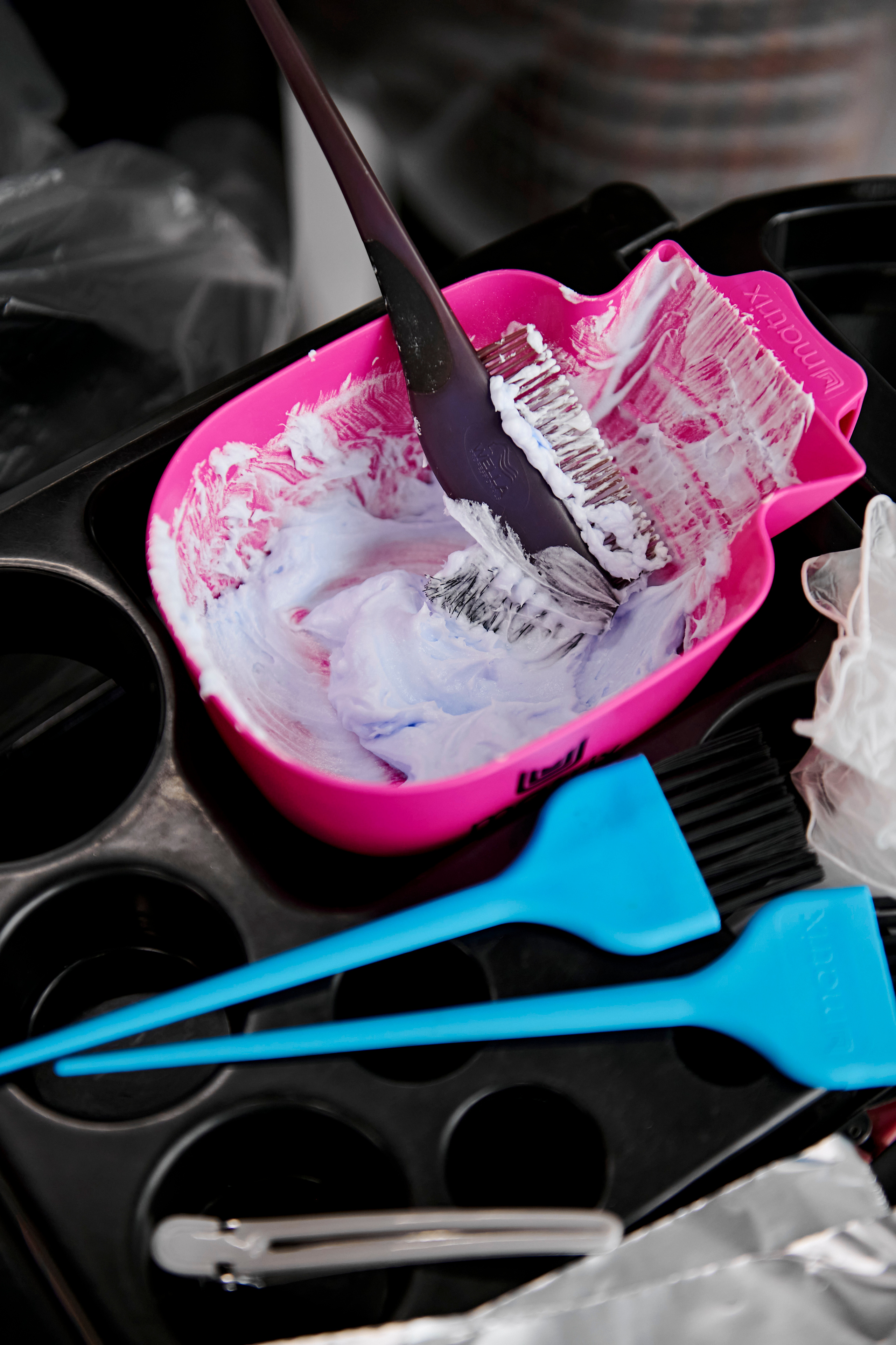 Мастер-класс по окрашиваниям и укладкам от Matrix. Фотограф Постольник Дарья