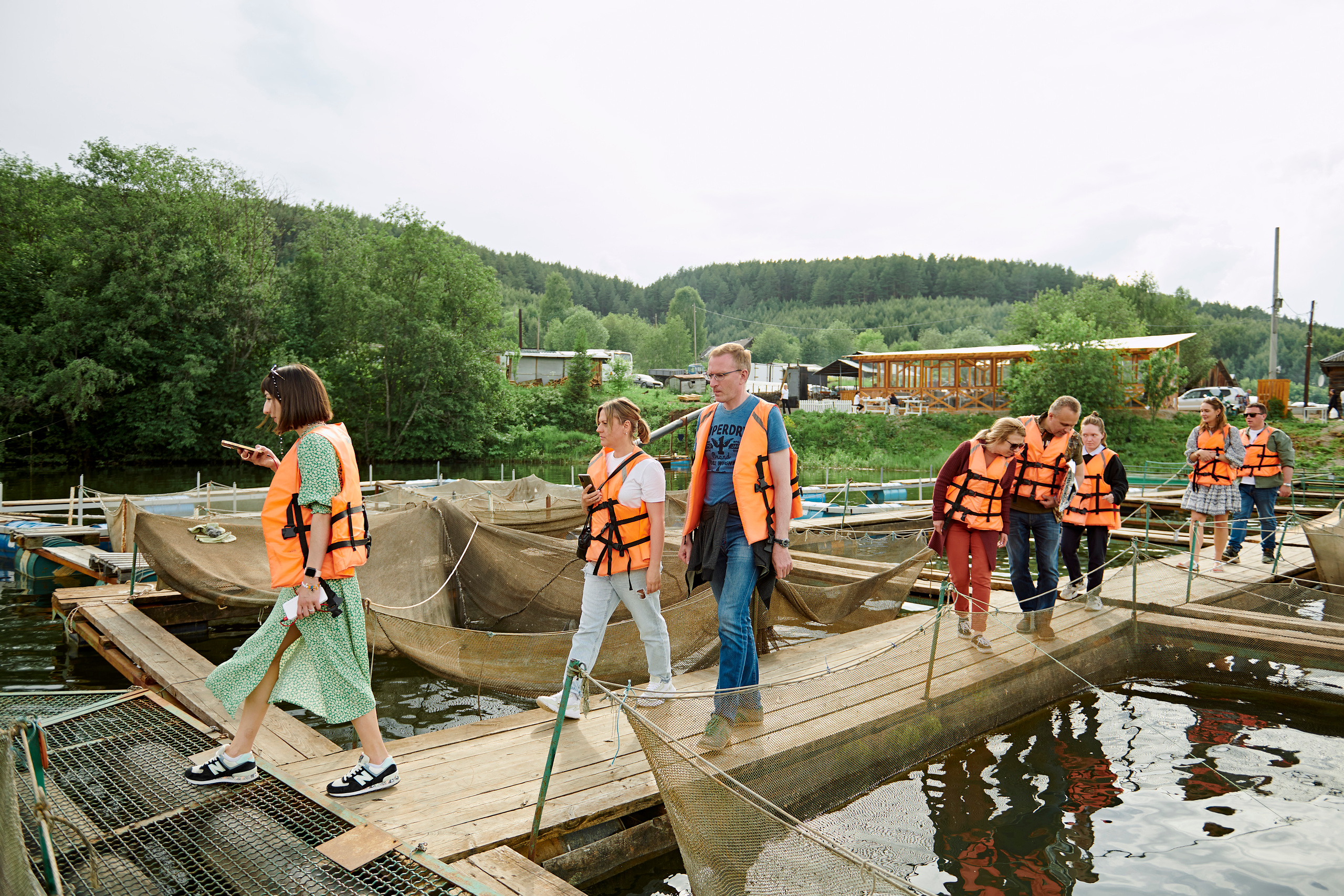 Летний ужин на природе с тремя шефами. Фотограф Постольник Дарья