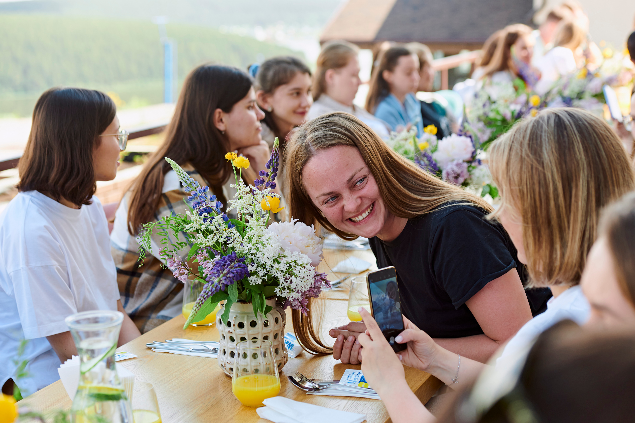 Летний ужин на природе с тремя шефами. Фотограф Постольник Дарья