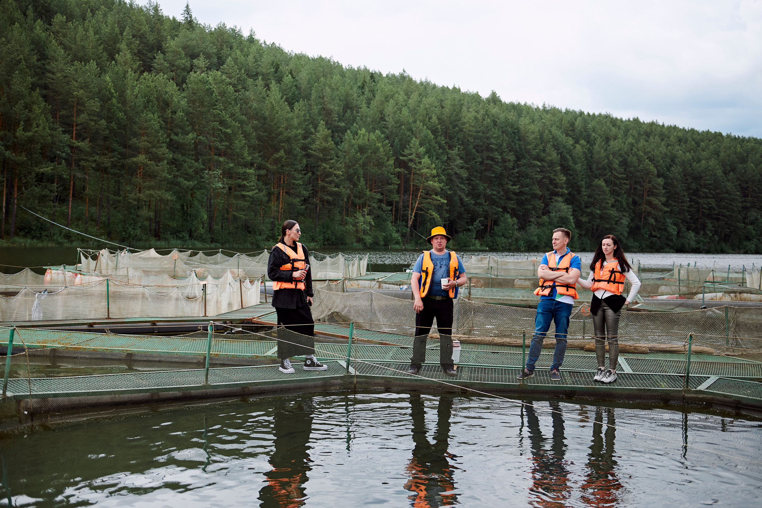 Летний ужин на природе с тремя шефами. Фотограф Постольник Дарья