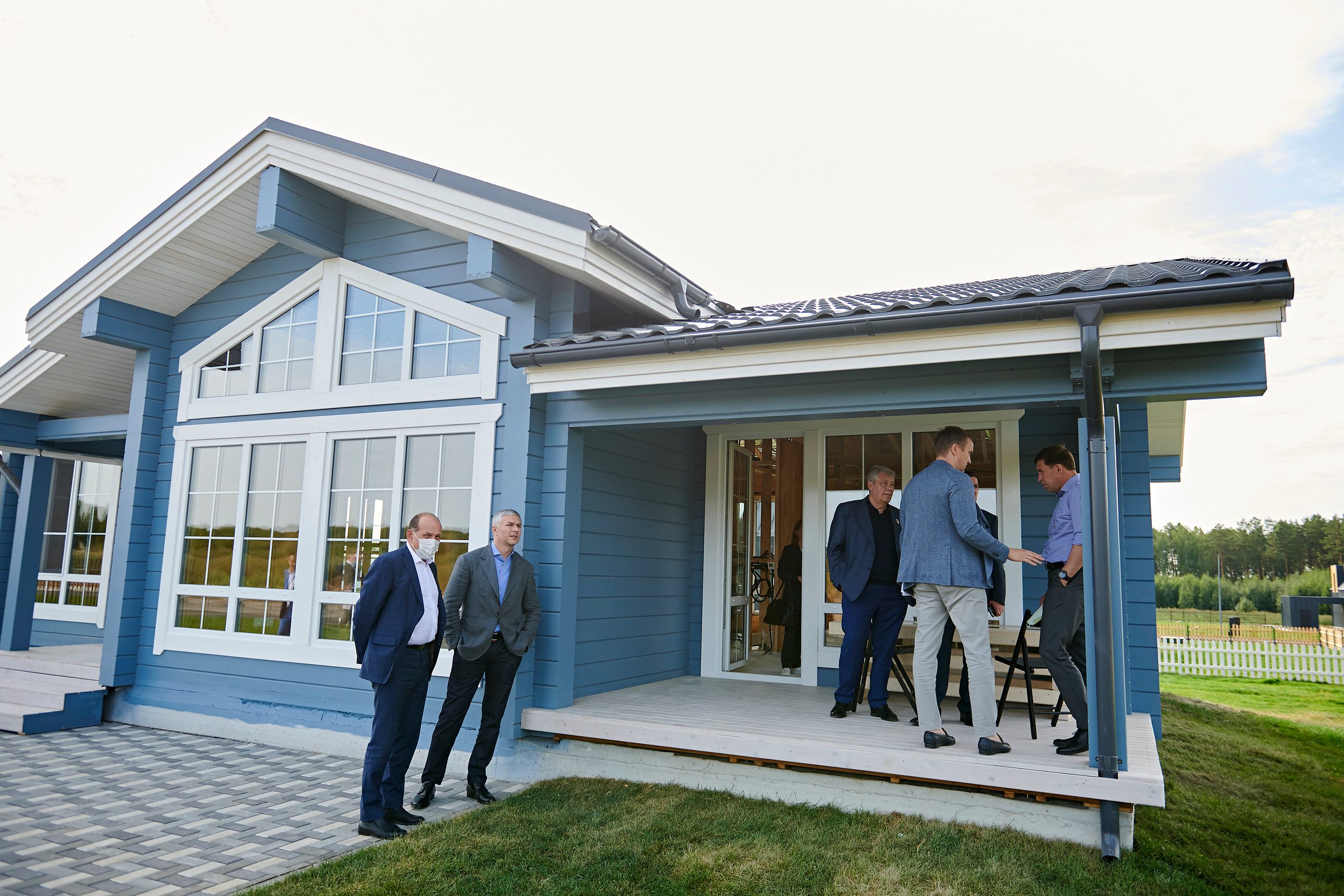 Выставка технологий малоэтажного жилищного строительства Ural Village. Фотограф Постольник Дарья