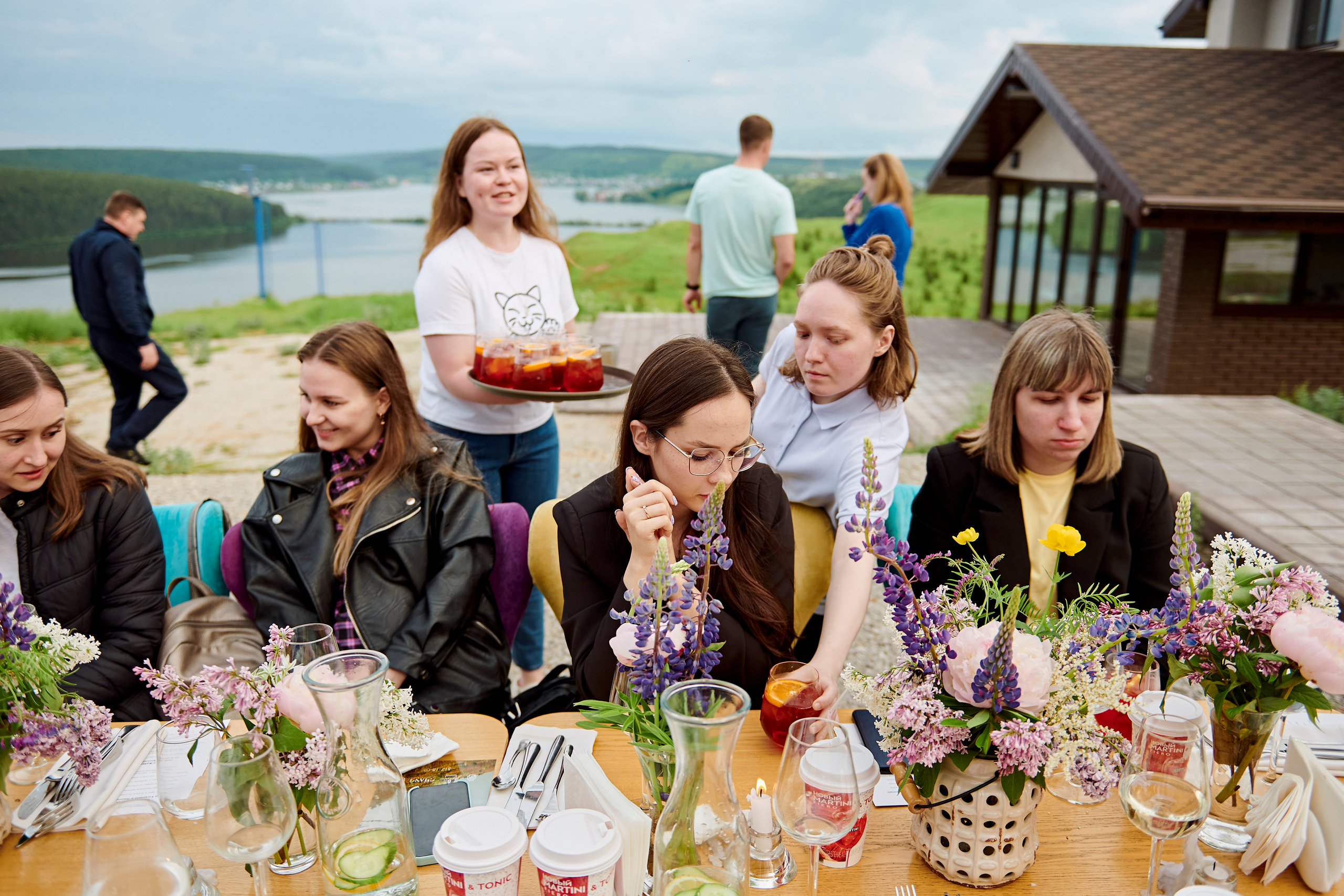 Летний ужин на природе с тремя шефами. Фотограф Постольник Дарья