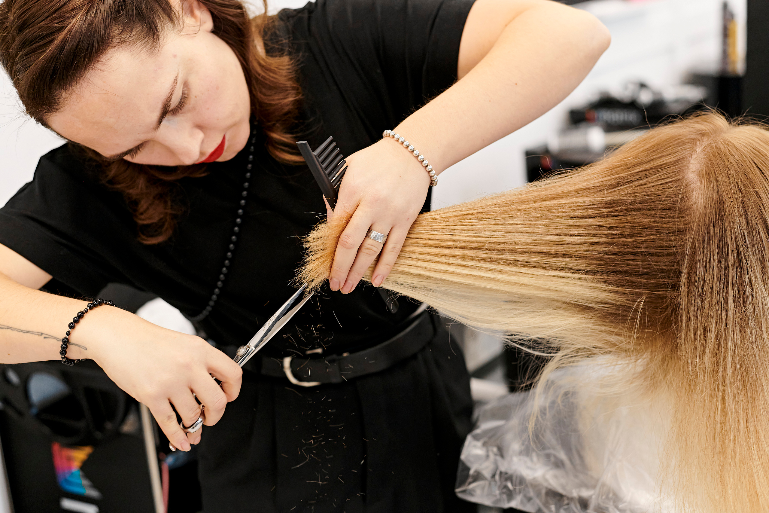 Мастер-класс по окрашиваниям и укладкам от Matrix. Фотограф Постольник Дарья