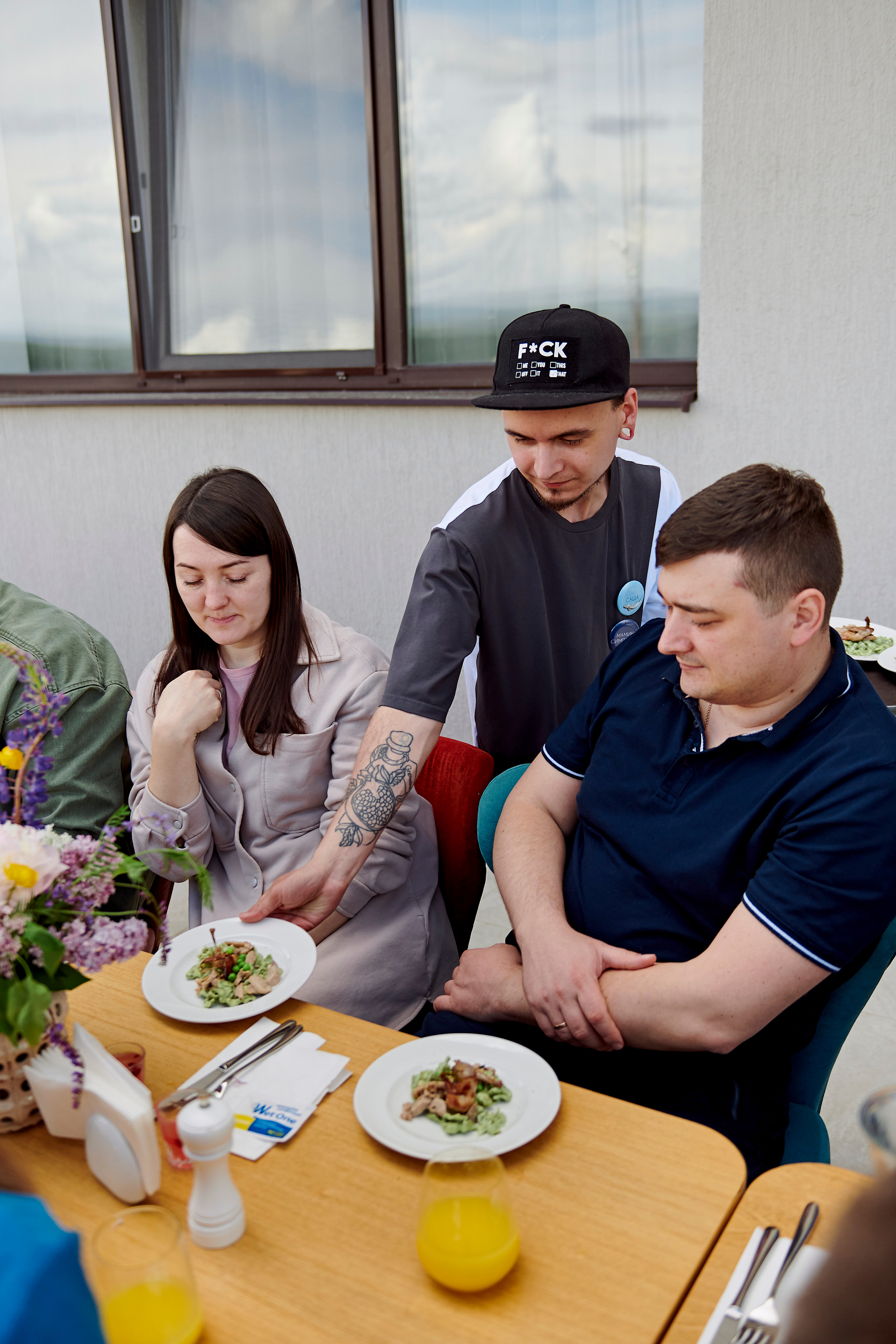 Летний ужин на природе с тремя шефами. Фотограф Постольник Дарья