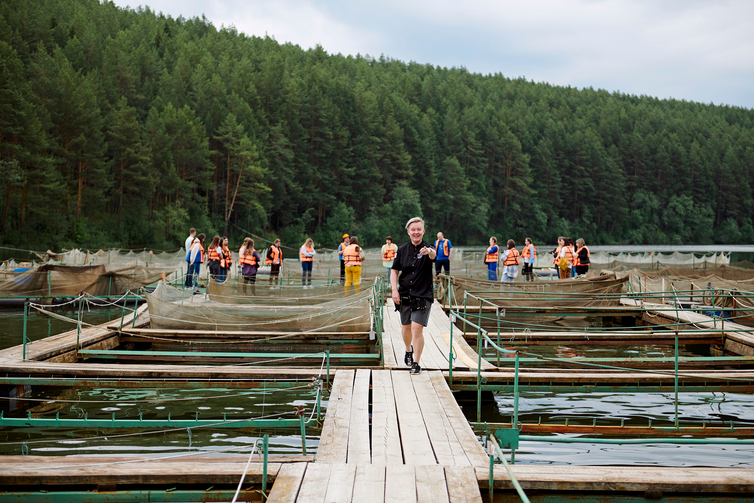 Летний ужин на природе с тремя шефами. Фотограф Постольник Дарья