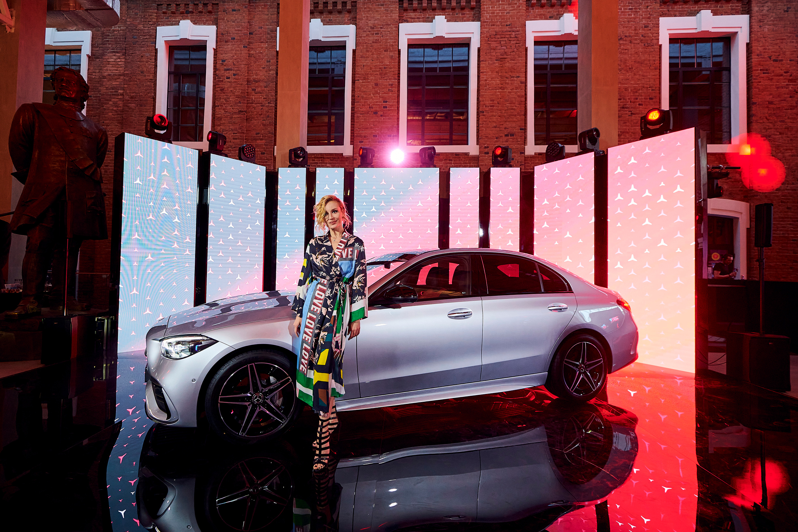 Презентация Mercedes C-класс. Фотограф Постольник Дарья