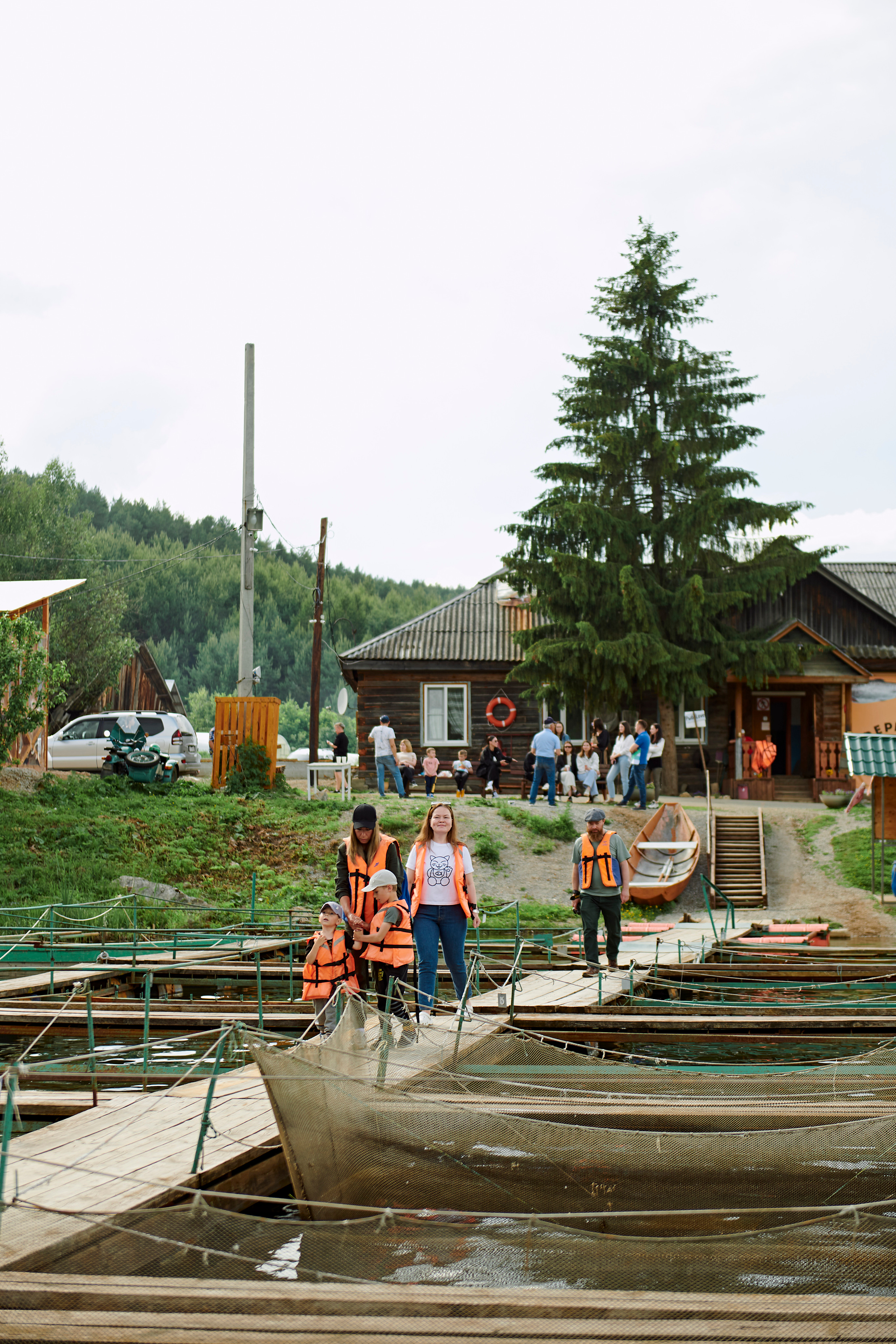 Летний ужин на природе с тремя шефами. Фотограф Постольник Дарья