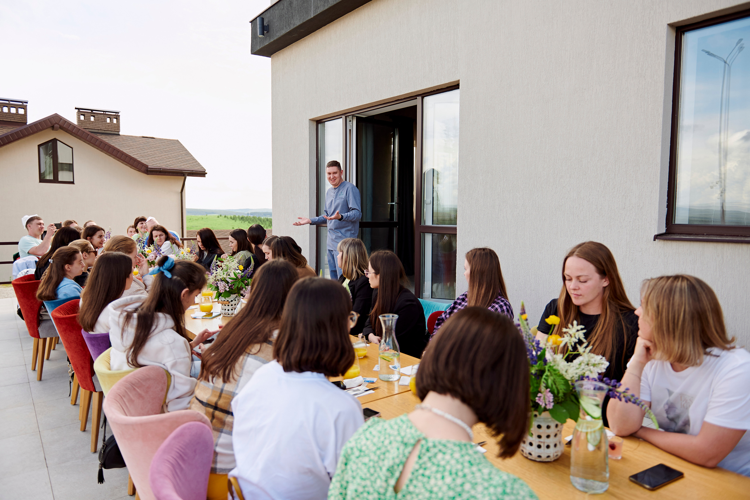 Летний ужин на природе с тремя шефами. Фотограф Постольник Дарья