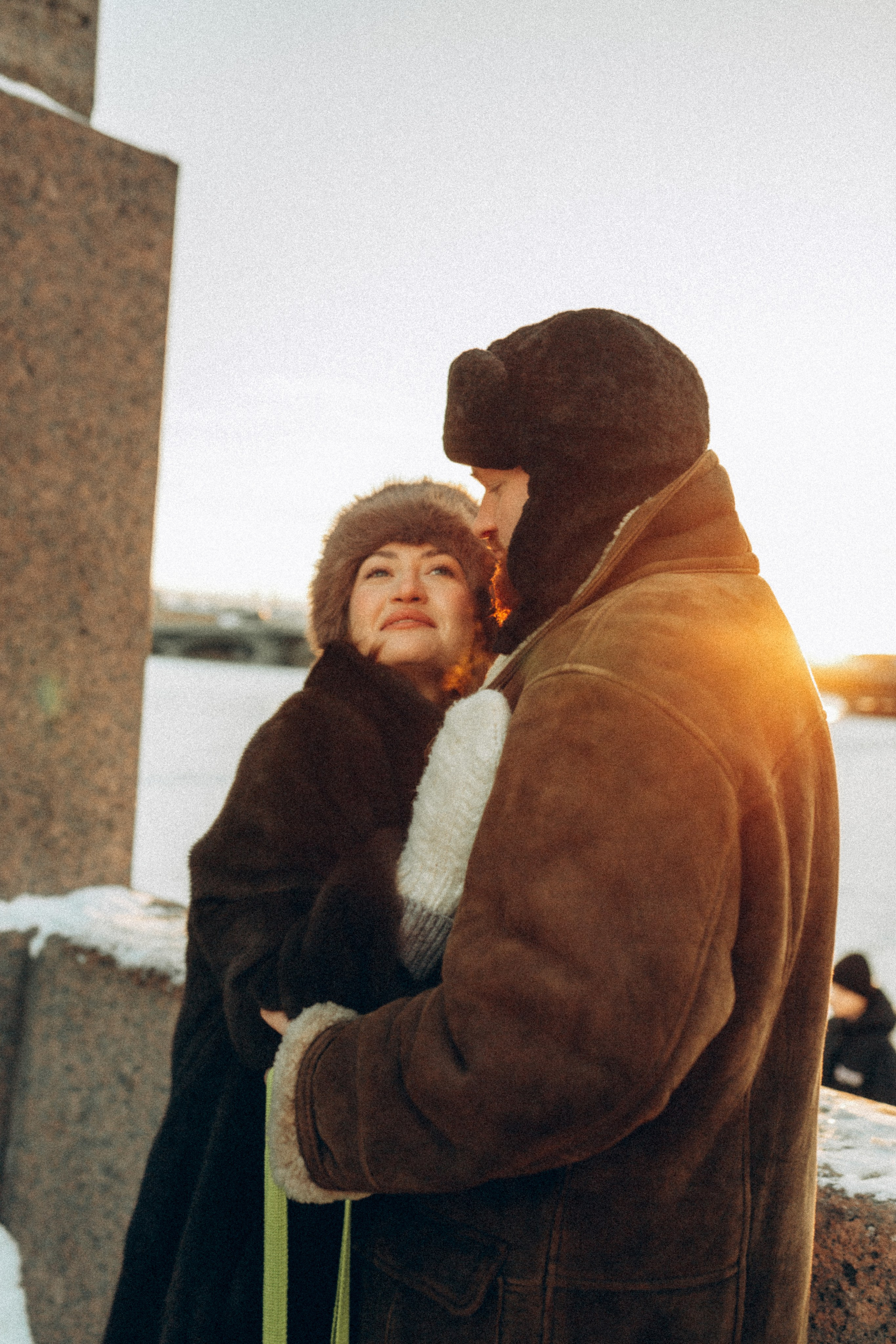LoveStory зимняя. Фотограф Санкт-Петербург Князева Елизавета