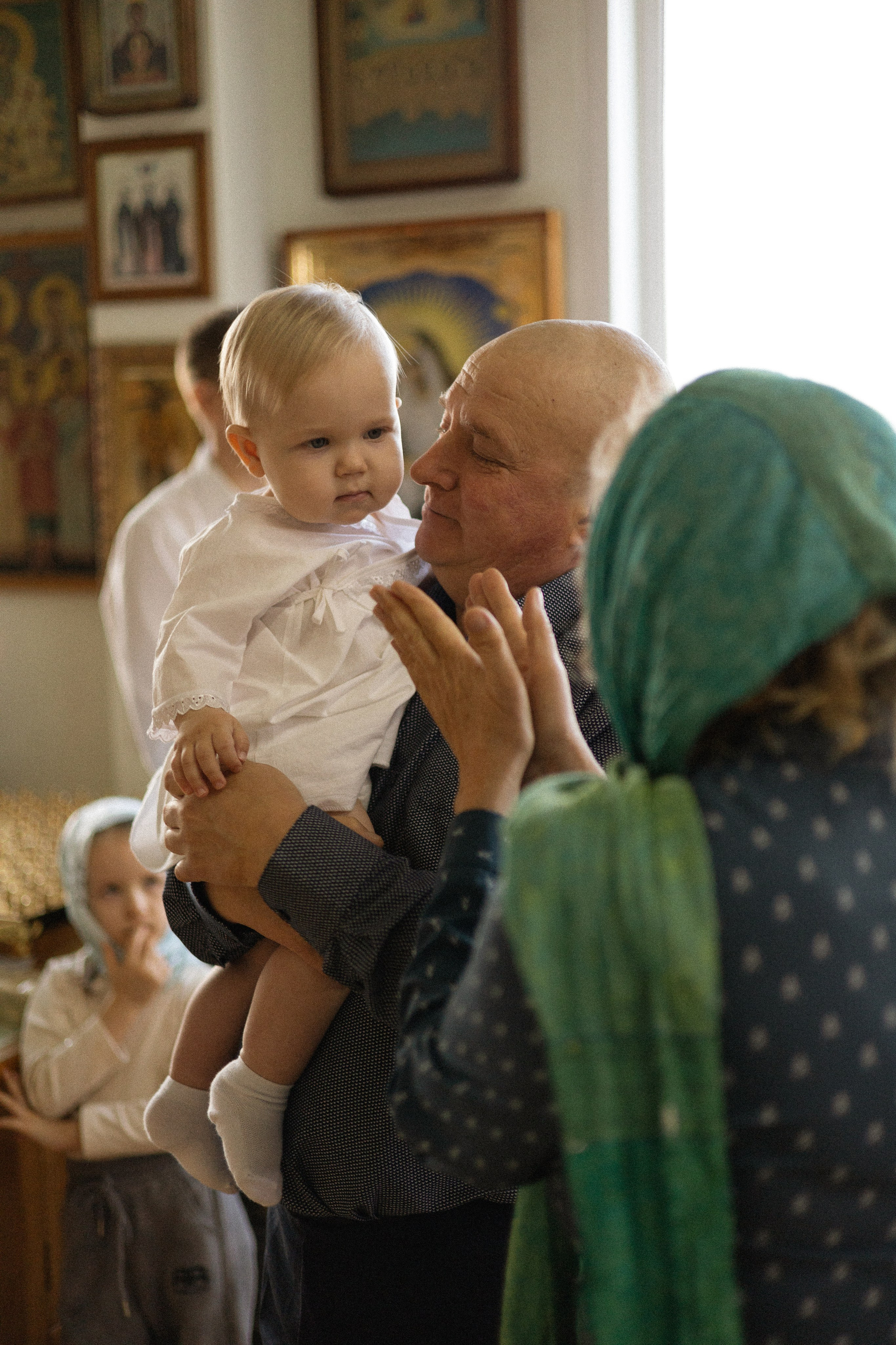Крещение Лёвы. Фотограф в г. Чита
