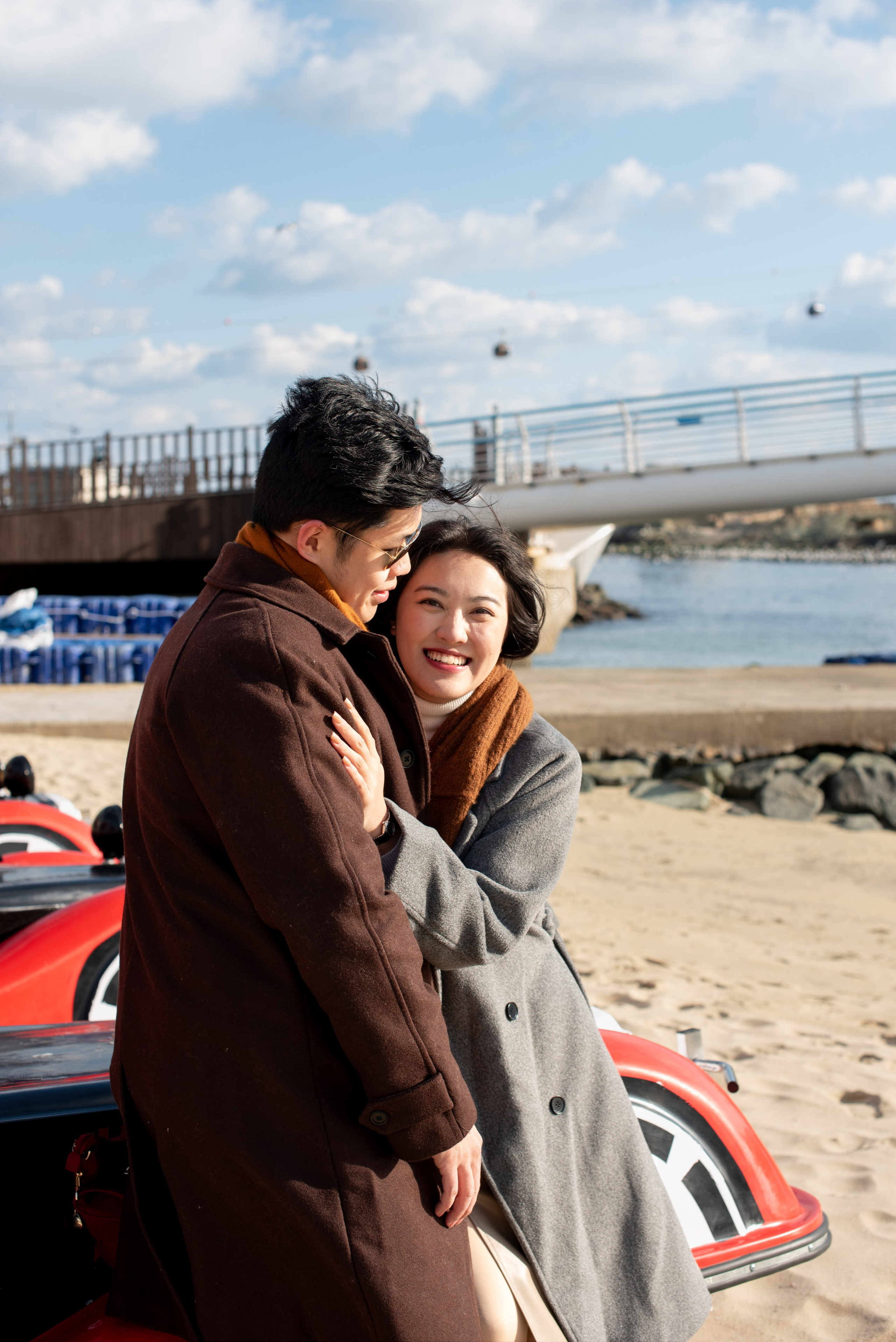 Family photoset on Songdo beach in Busan. Busan photographer | Фотограф Пусан