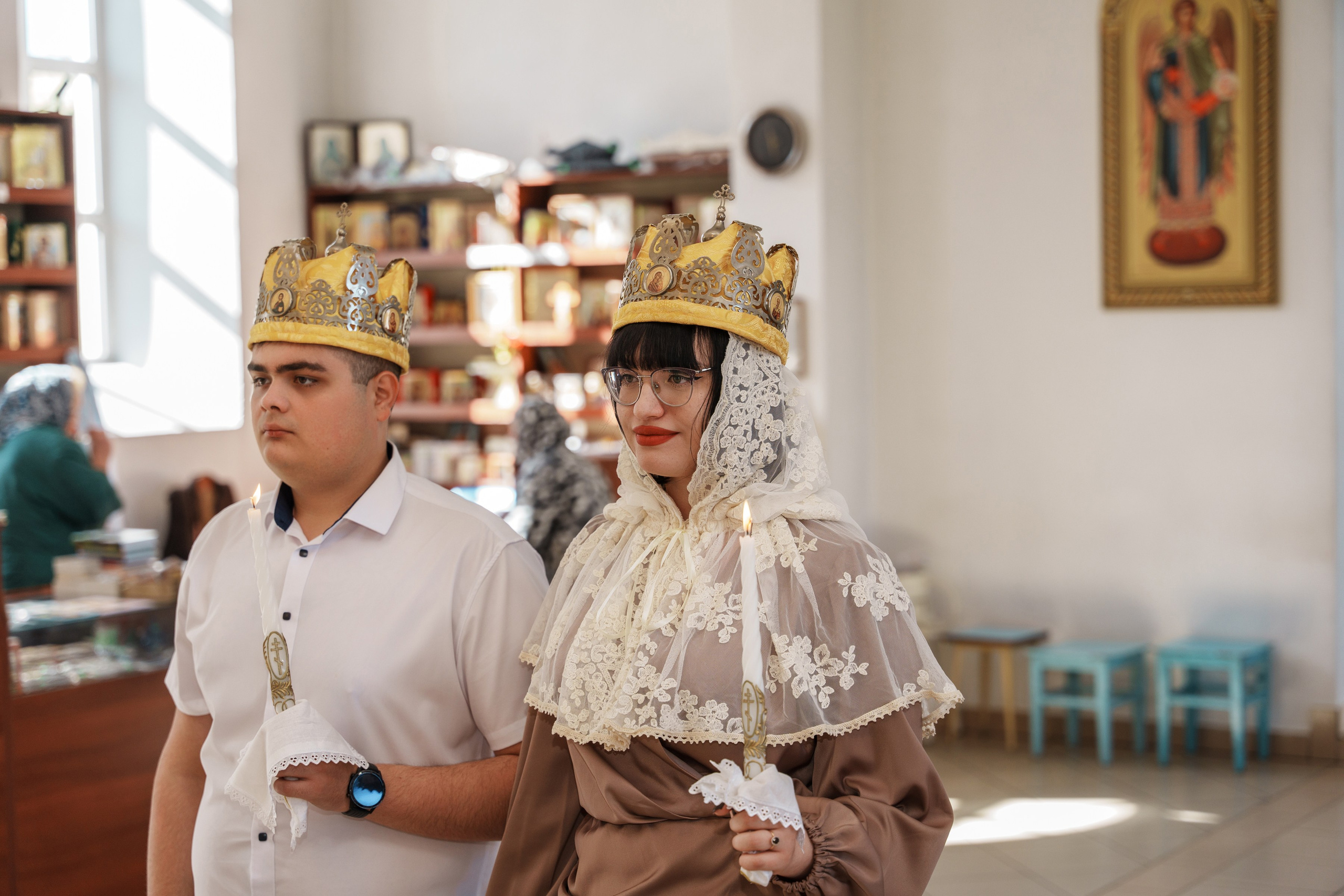 Венчание Дениса и Регины. Ольга Плаксина фотограф в Саратове