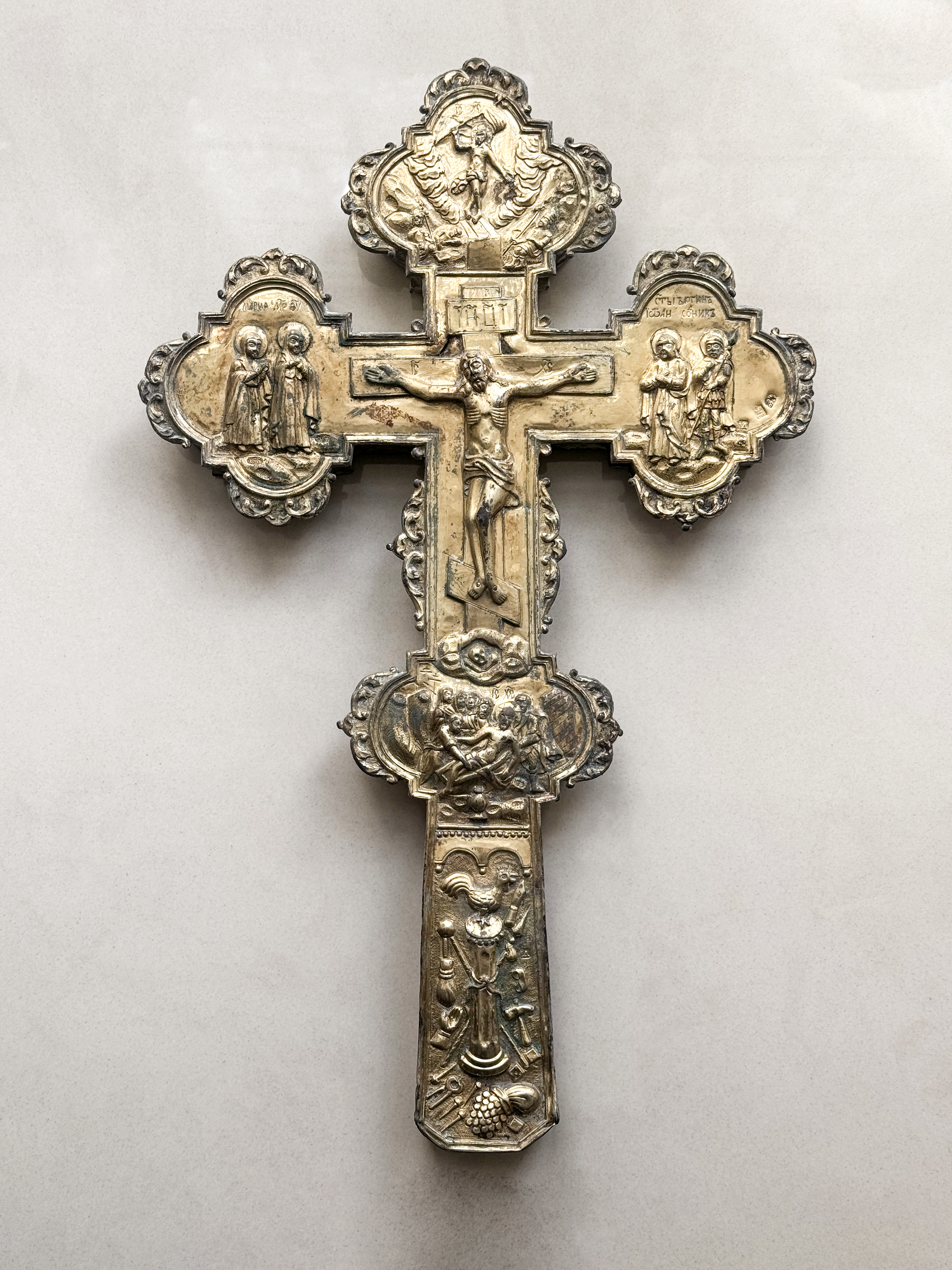 Крест Дмитрия Андреевича Шепелева 1740 г. Никольская Церковь 1740 г. Козельск