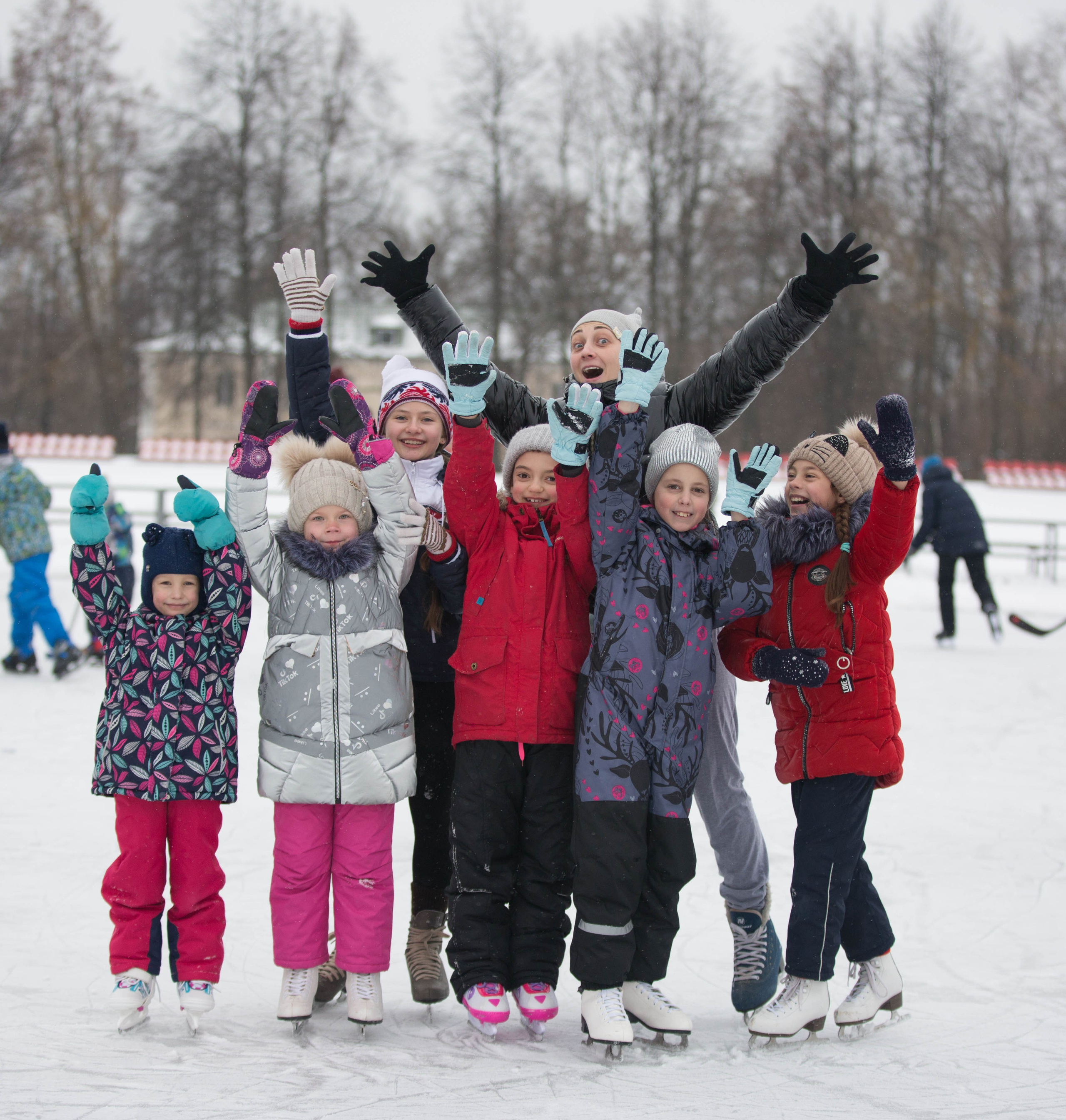 На каток с хорошим настроением. Главная