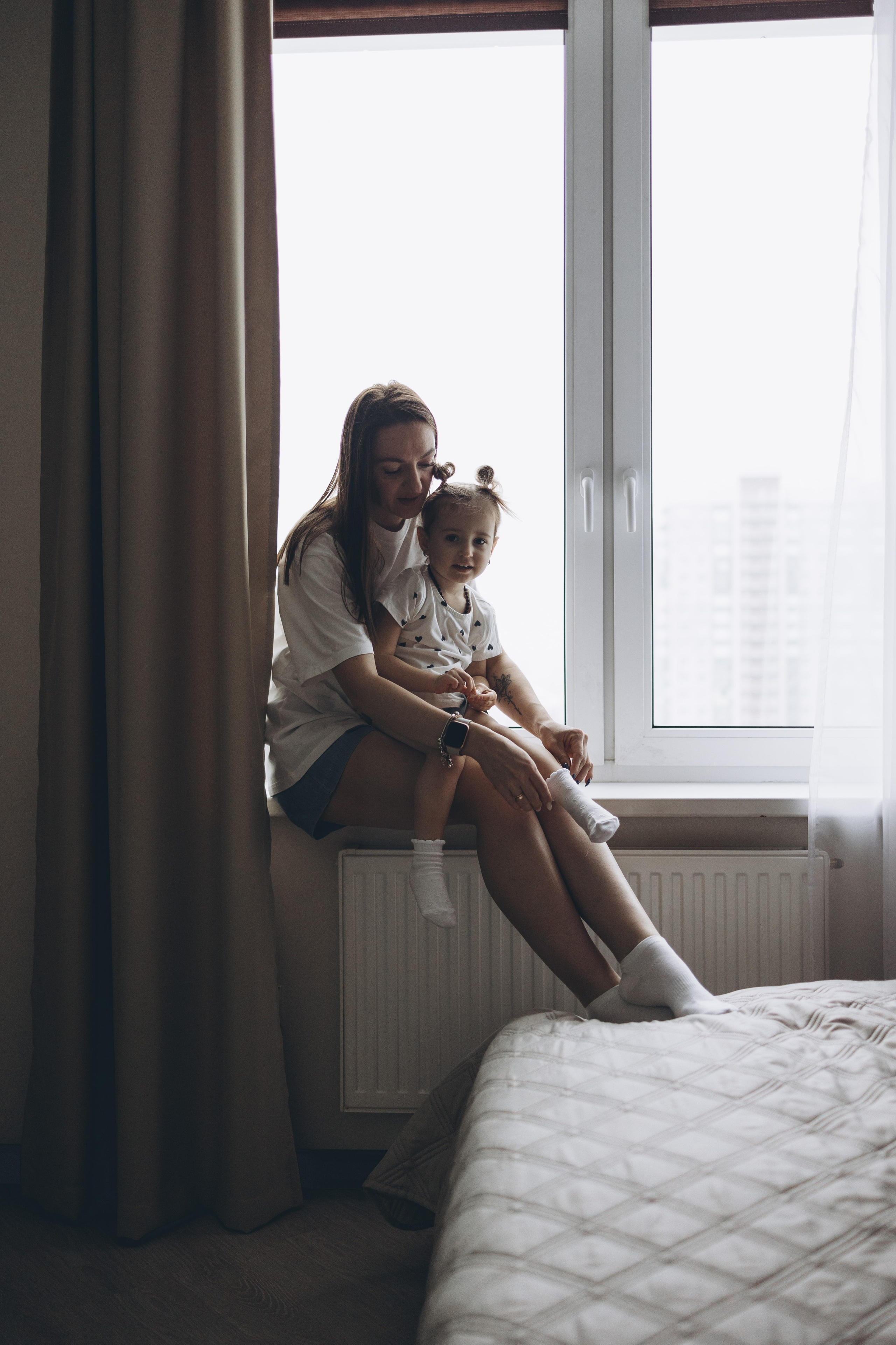 Арина и Николь. Семейный фотограф в Москве Виктория Ястребинская