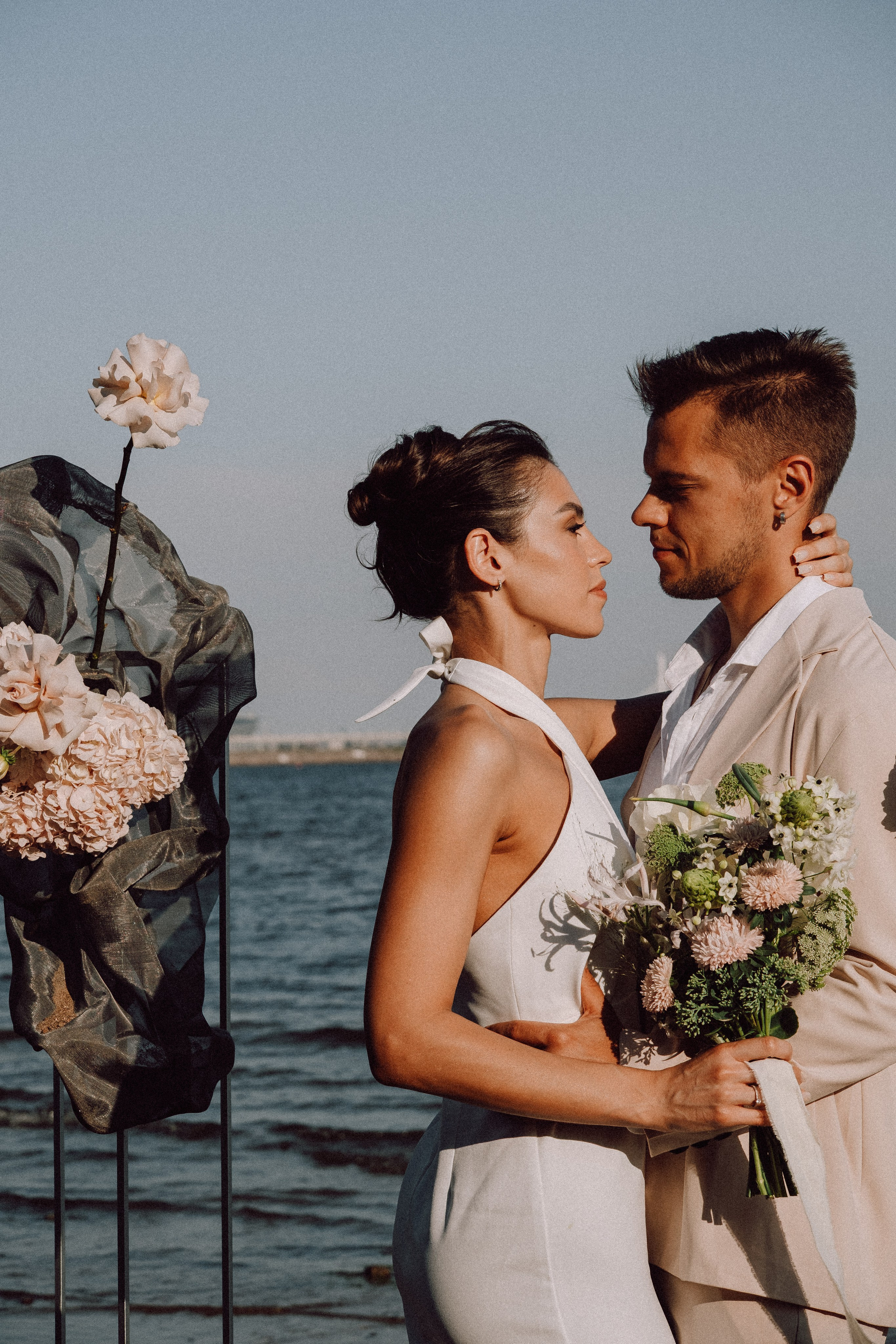 СВАДЕБНАЯ ФОТОСЕССИЯ ВЫЕЗДНОЙ ЦЕРЕМОНИИ (ФИНСКИЙ ЗАЛИВ). Профессиональный фотограф, Санкт-Петербург — Виктория Богомолова