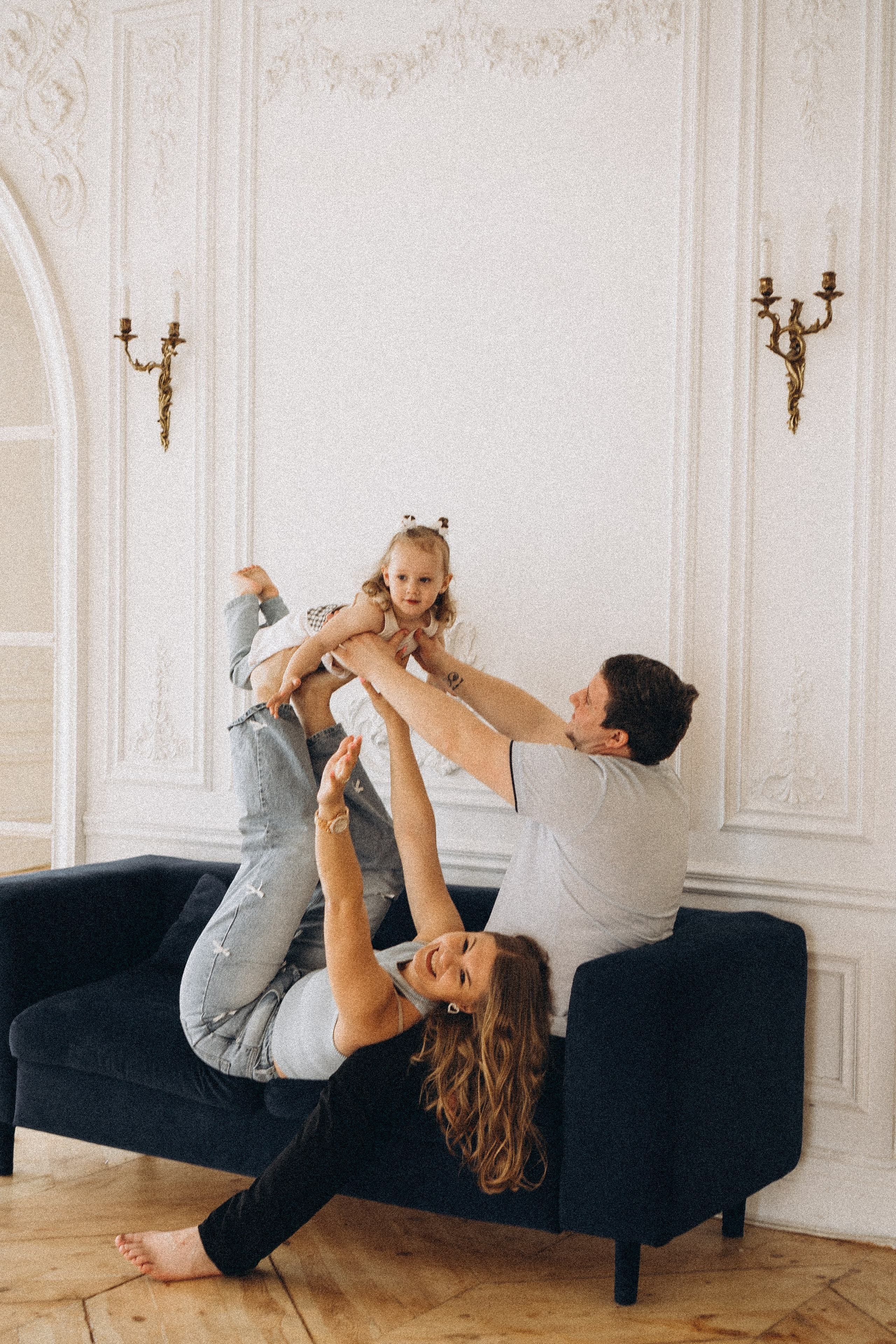 Семейная история в студии. Профессиональный фотограф, Санкт-Петербург — Виктория Богомолова