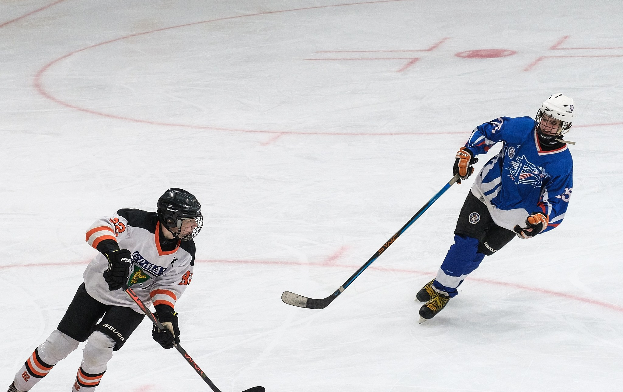 Хоккейный матч Вымпел-2011 (Междуреченск) vs Ермак (Ангарск) — фотограф в Междуреченске Никита Максимов