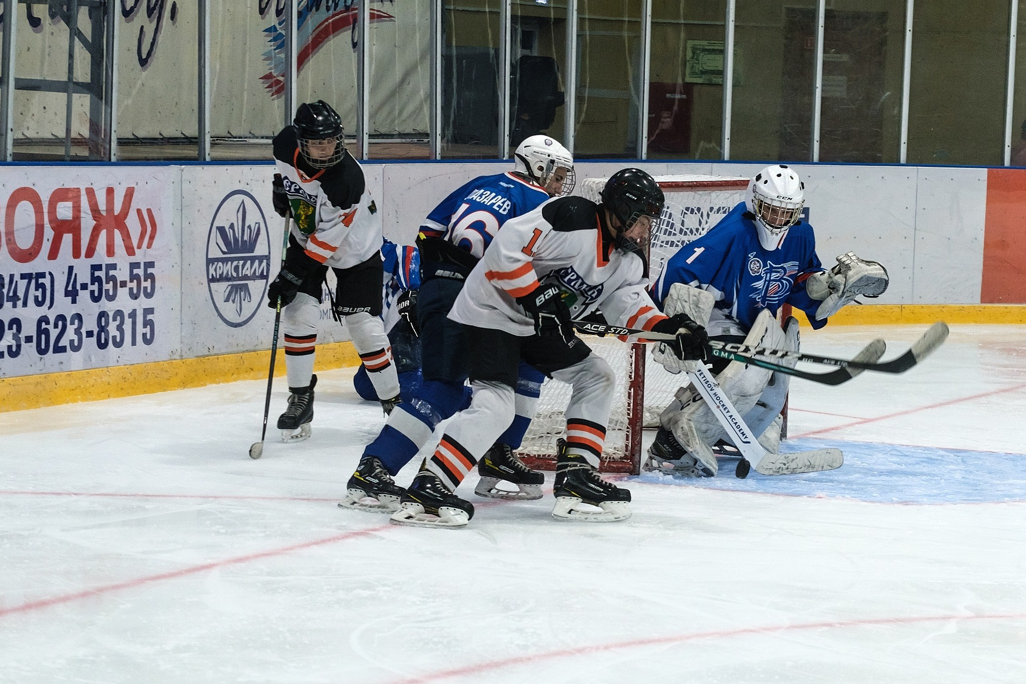 Хоккейный матч Вымпел-2011 (Междуреченск) vs Ермак (Ангарск) — фотограф в Междуреченске Никита Максимов