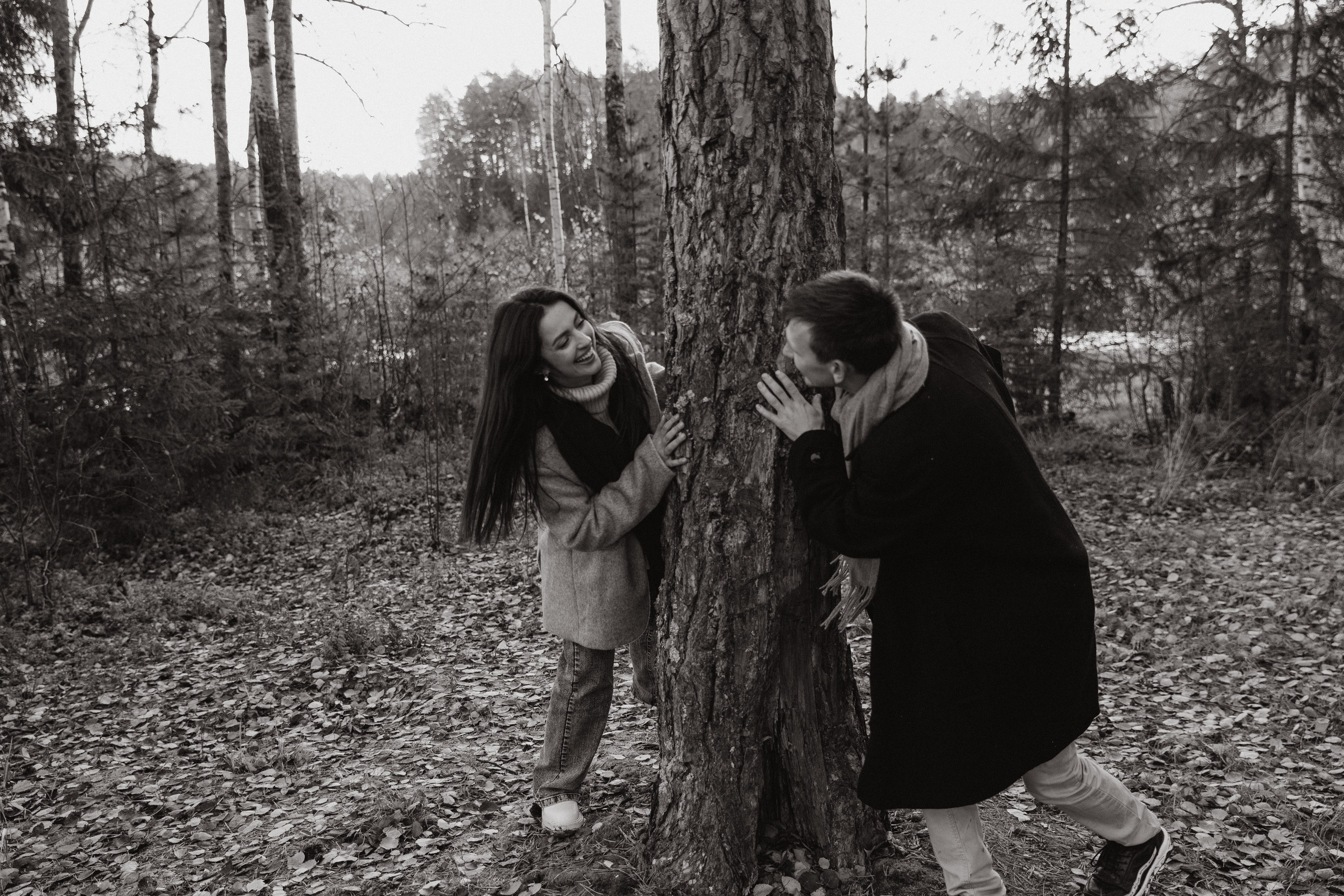 Миша и Юля, осень. Фотограф Ульяна Дивина в Нижнем Новгороде и Нижегородской области