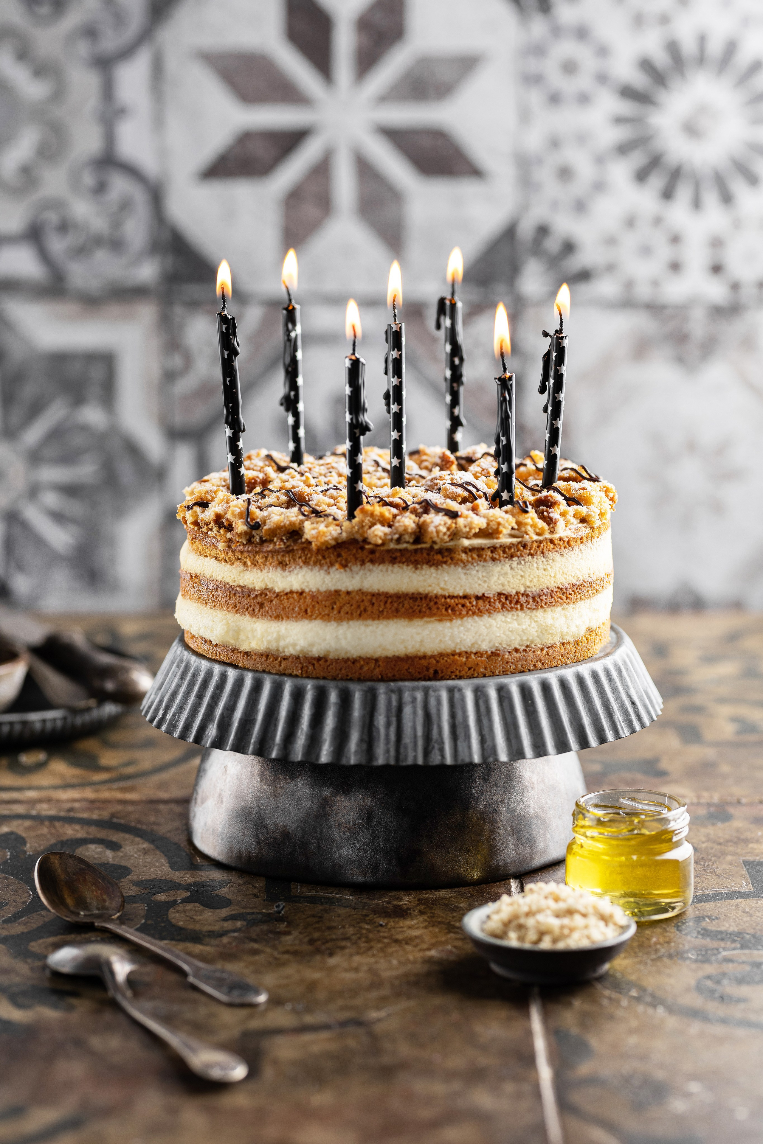 Торт медовик. Юлия Космо — фуд-фотограф, предметный стилист, Москва