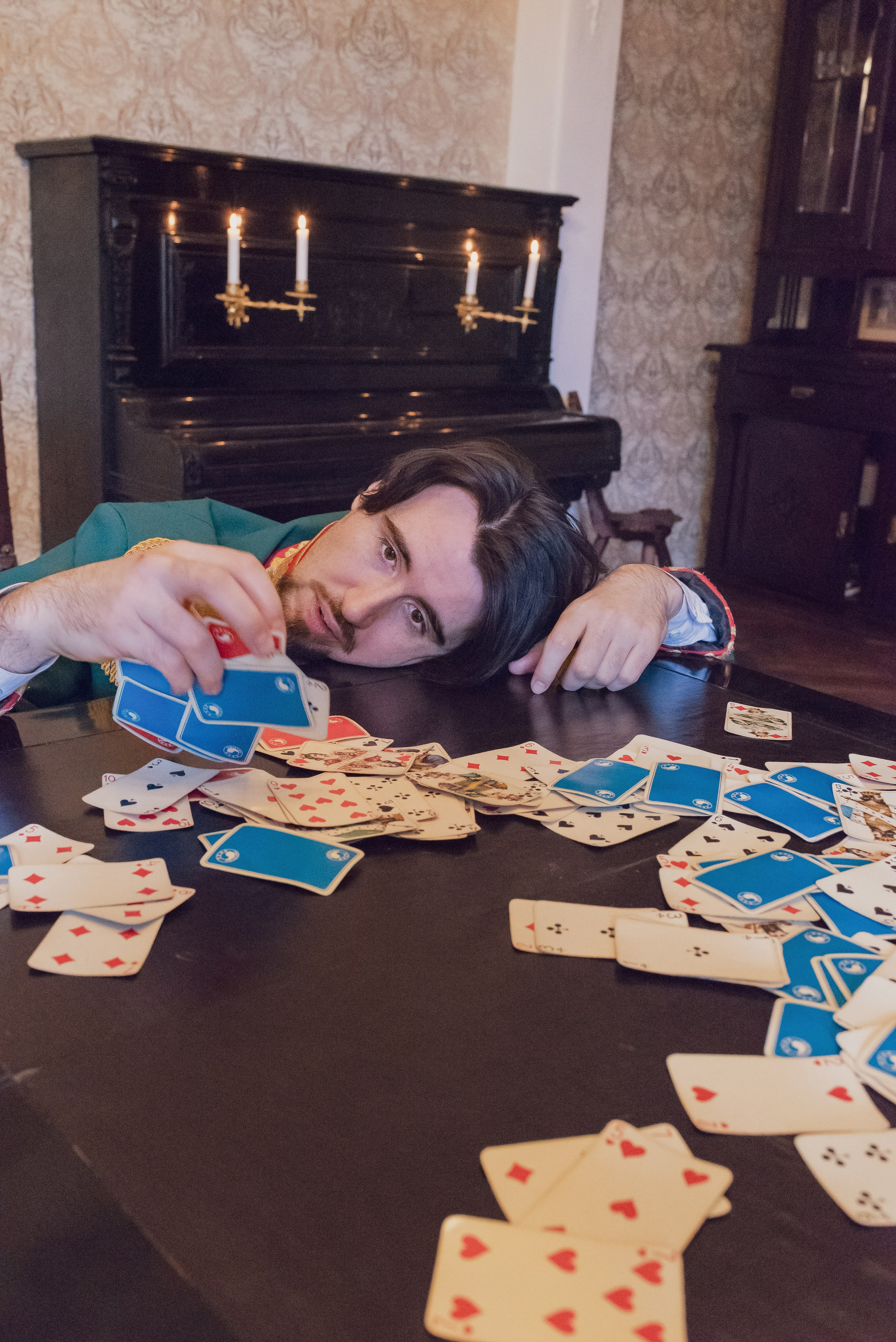 Съёмка «Пиковая дама» для Piterville. Фотограф, ретушёр, графический дизайнер в Петербурге Борякина Настя