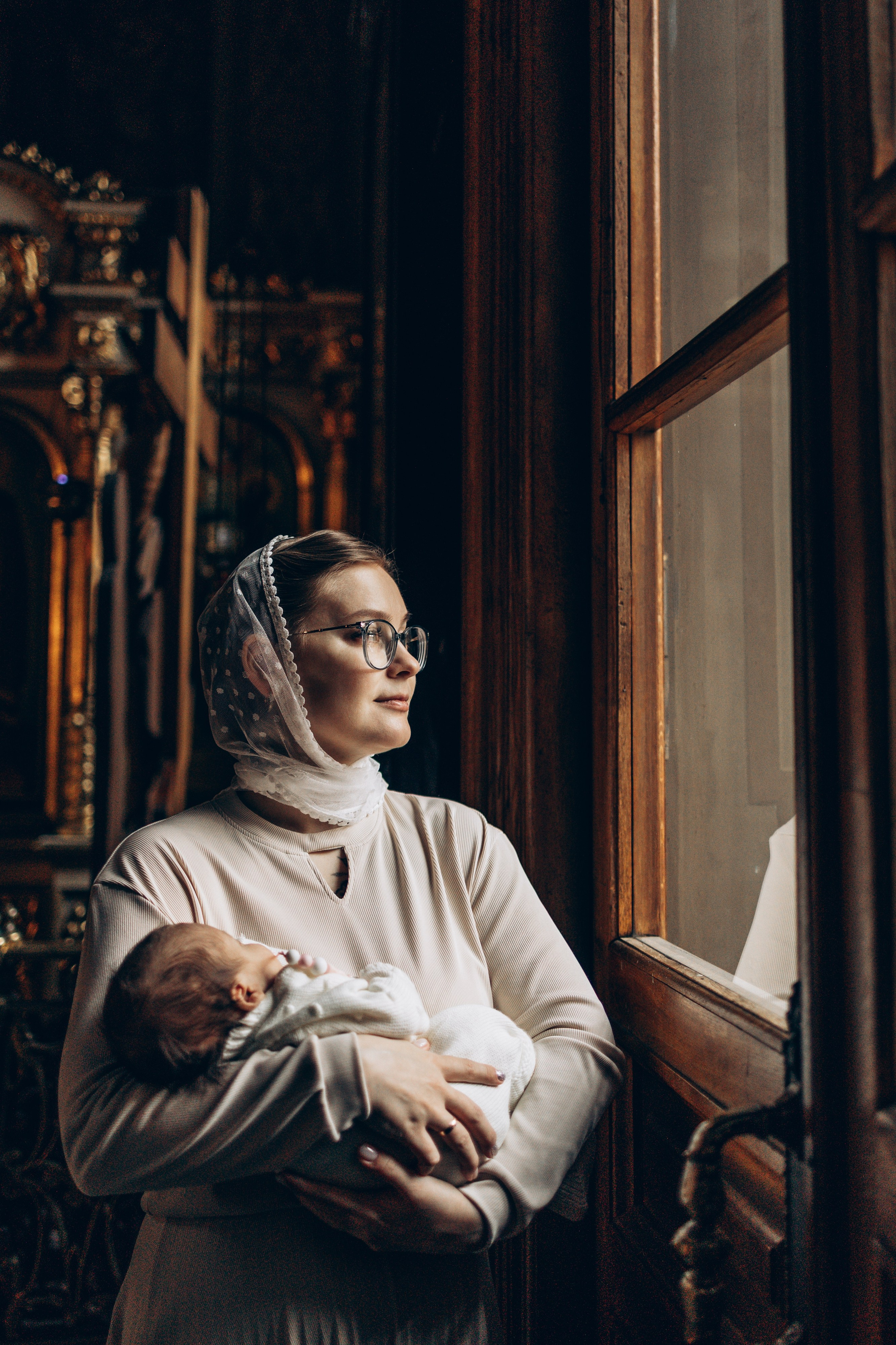 Крещение в Храме Воскресения Словущего в Даниловской Слободе. Главная