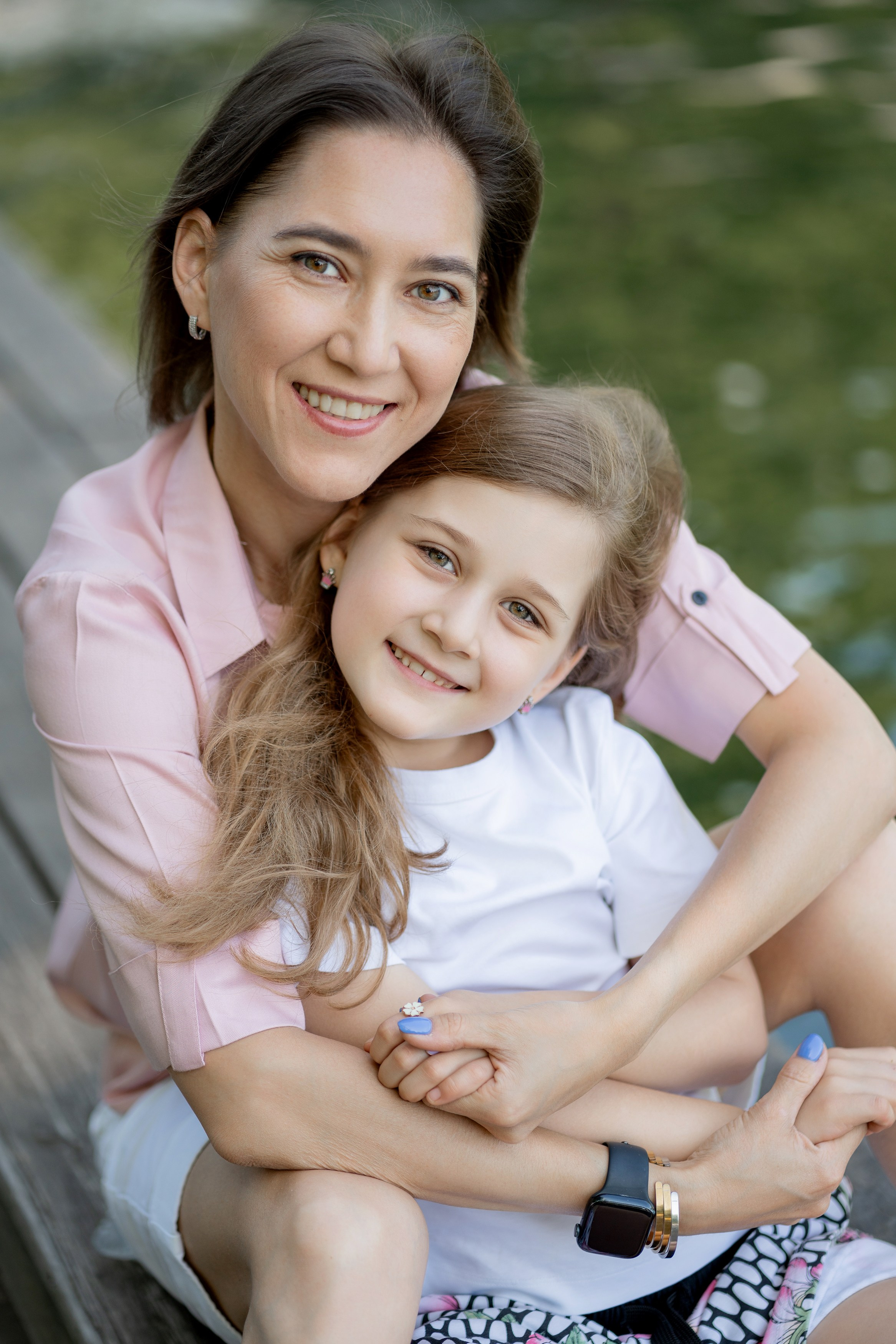 Фотосессия в кругу семьи в Москве. Портретный фотограф Олеся Владимирова в Москве
