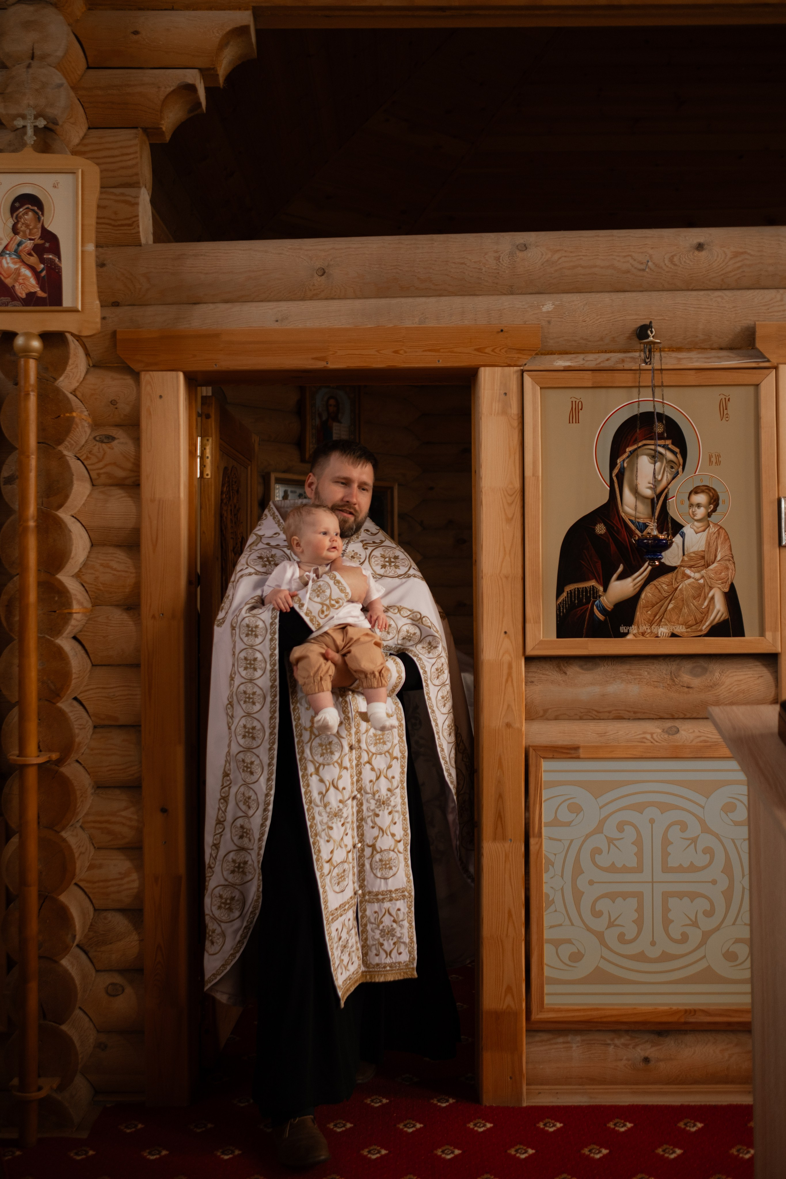 Крещение Максима. Семейный фотограф в Санкт-Петербурге Дарья Косянчук