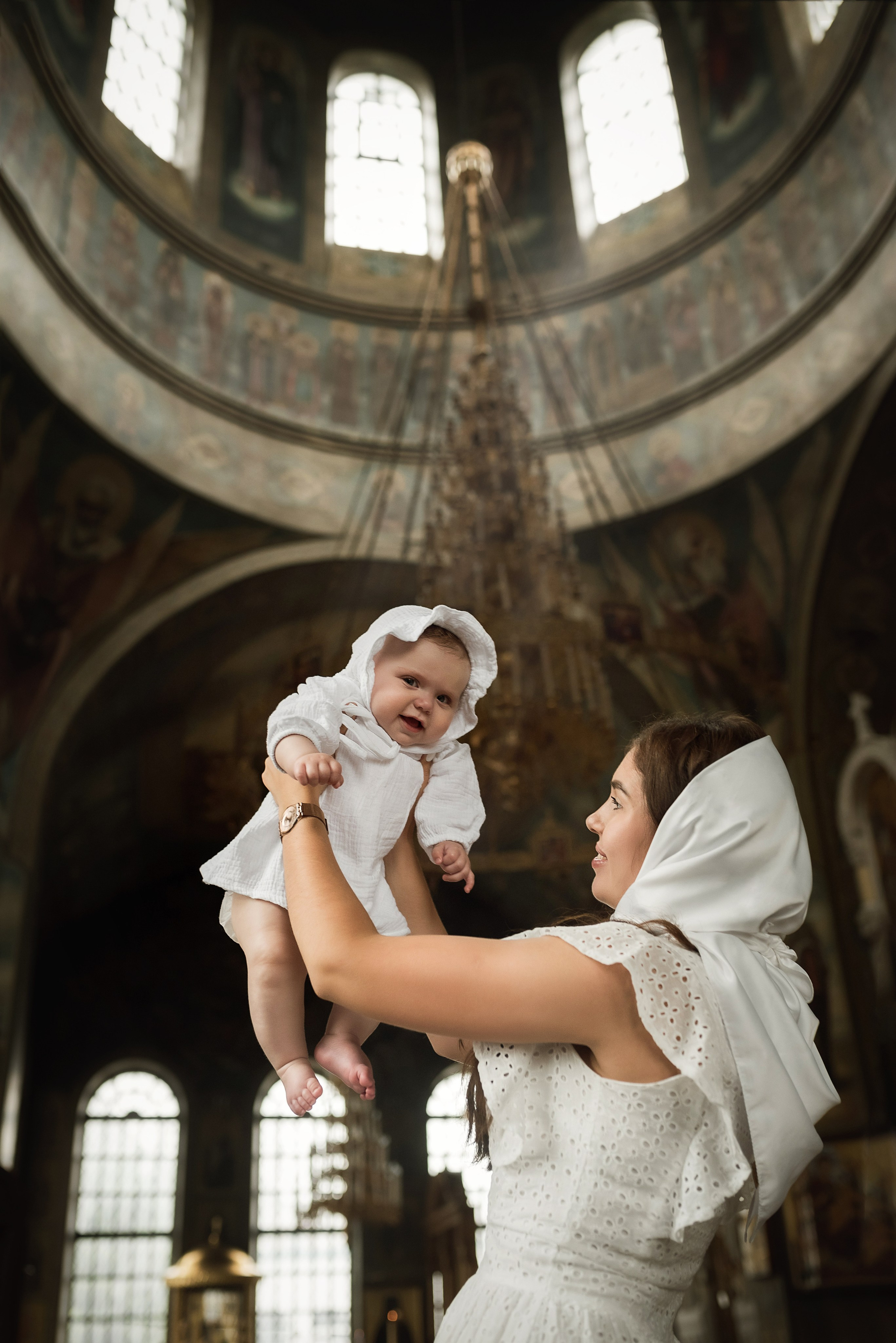 Крещение Марии Храм Преполовения Пятидесятницы. Семейный фотограф в Ростове-на-Дону Татьяна Литвинова