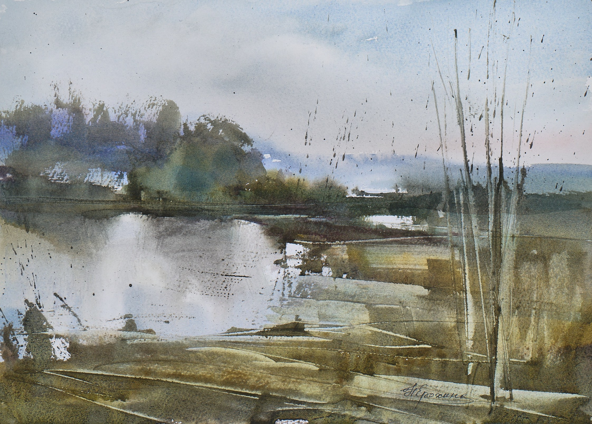 Пейзаж 25 (25×35 см) 5 000 р.