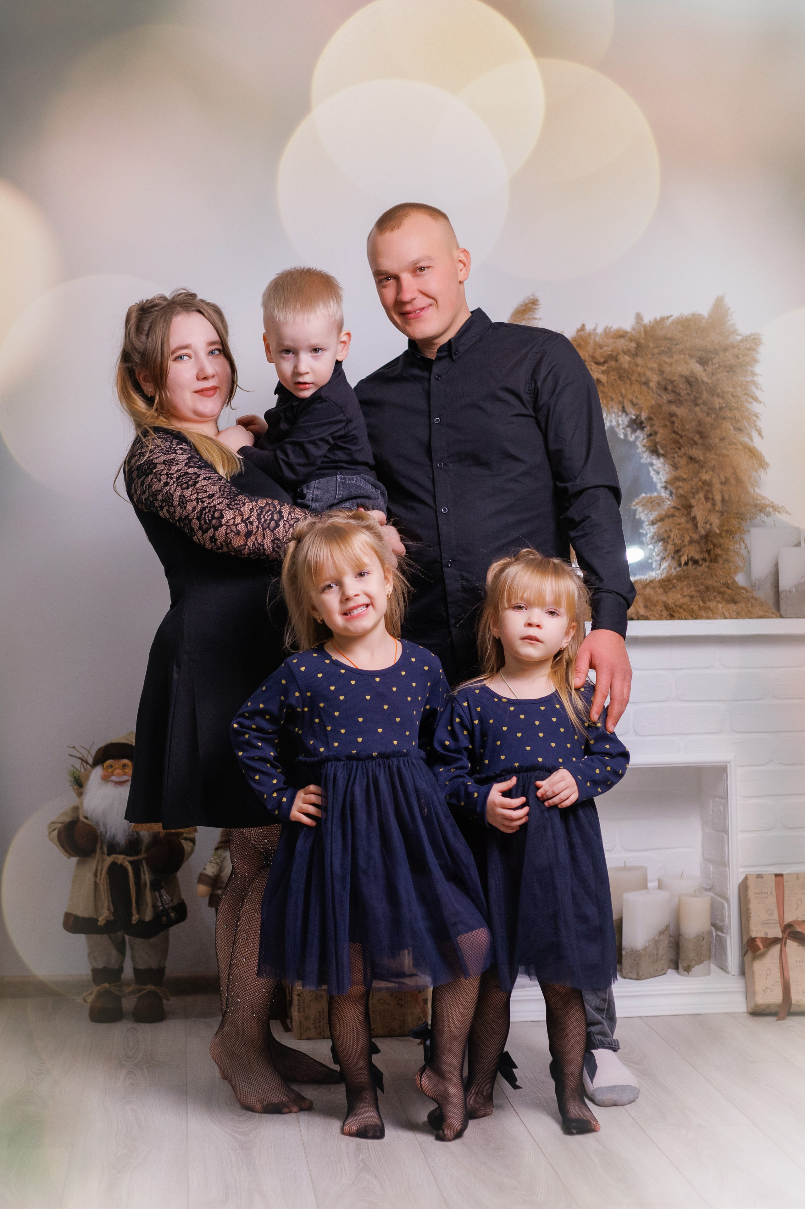 Новогодняя семейная. Семейный и творческий фотограф ст. Каневская| г. Краснодар | Мария Шарафан