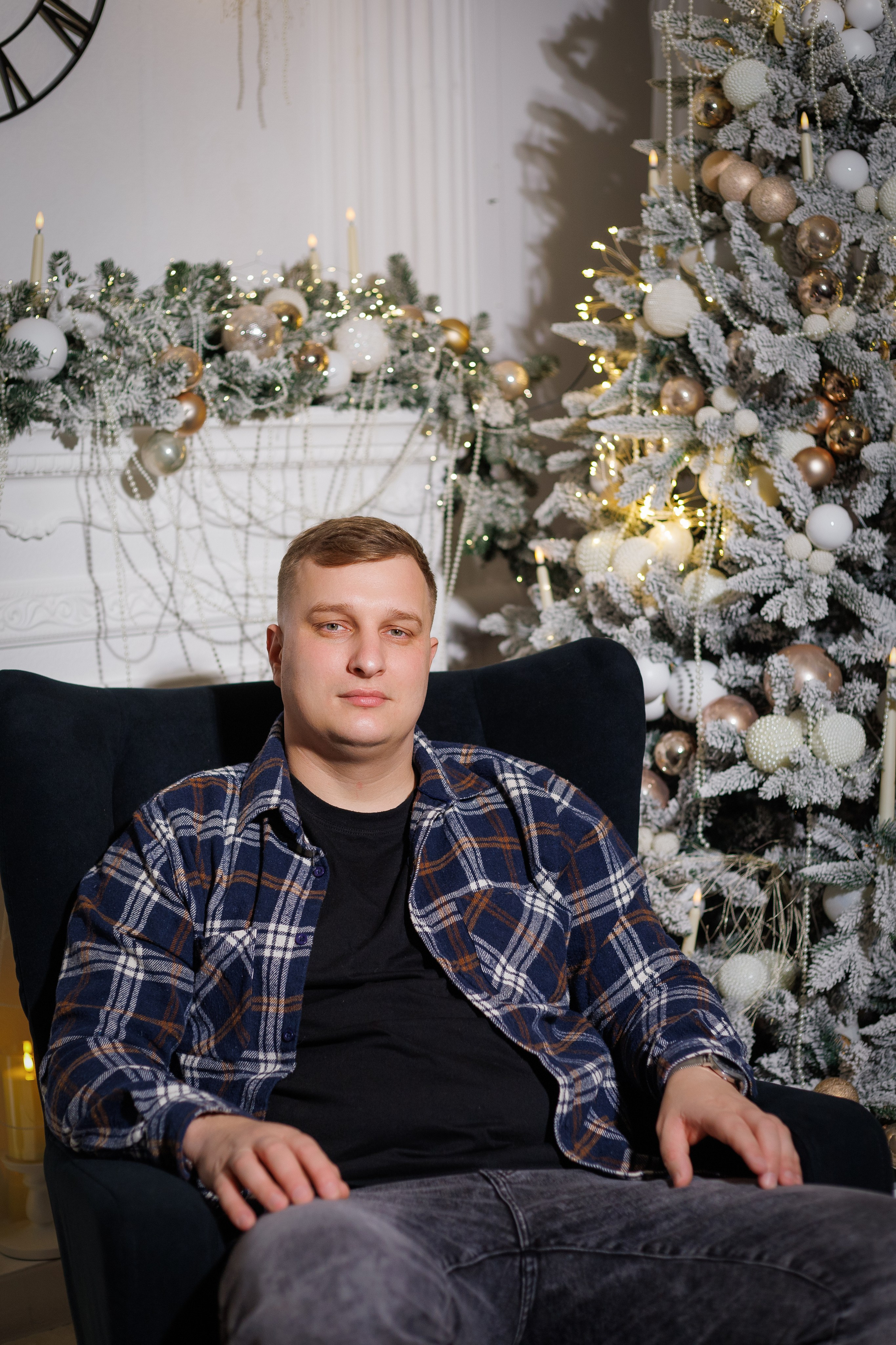 Новогодняя семейная. Семейный и творческий фотограф ст. Каневская| г. Краснодар | Мария Шарафан