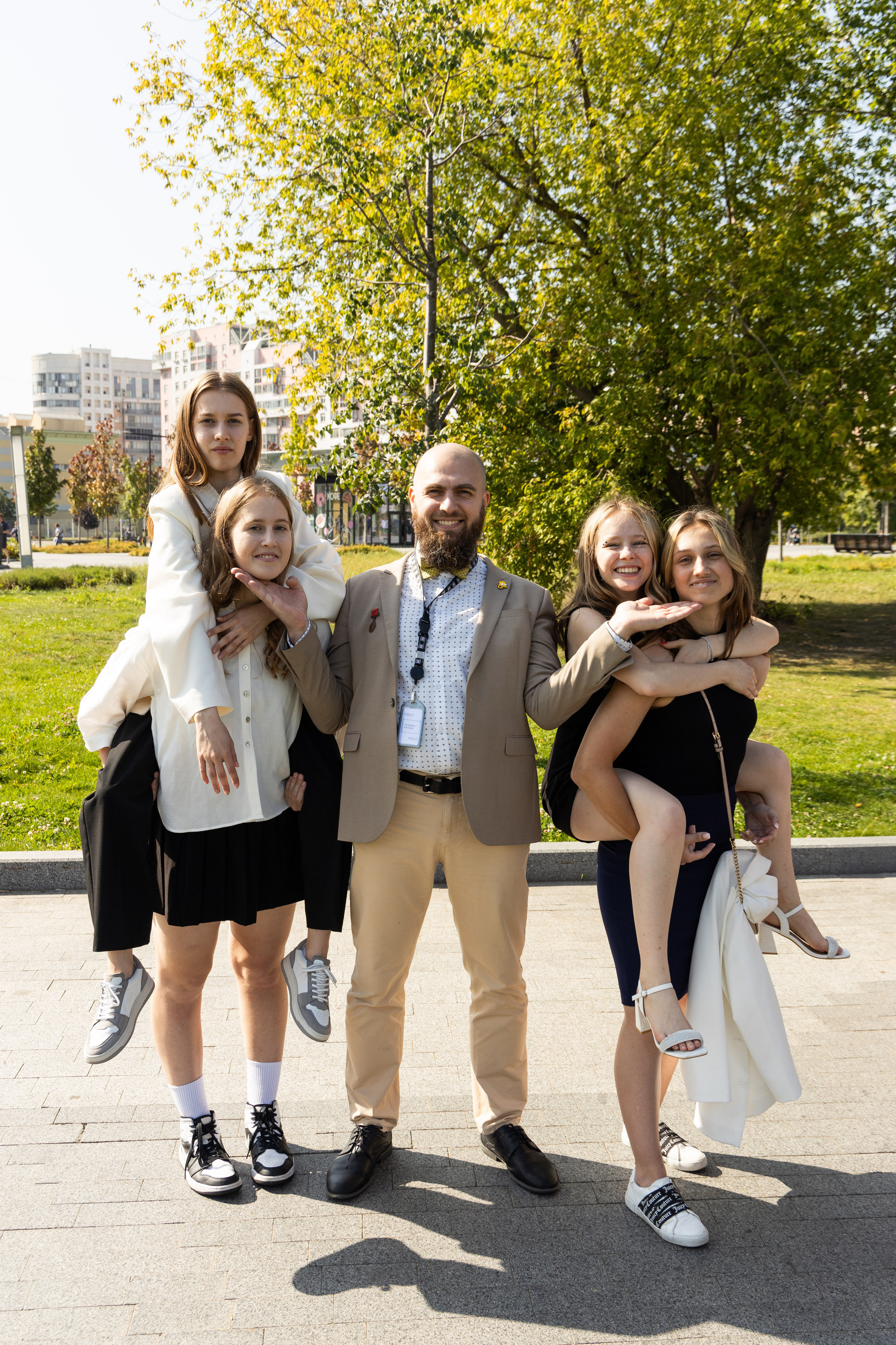 Фотосессия для школьного фотоальбома